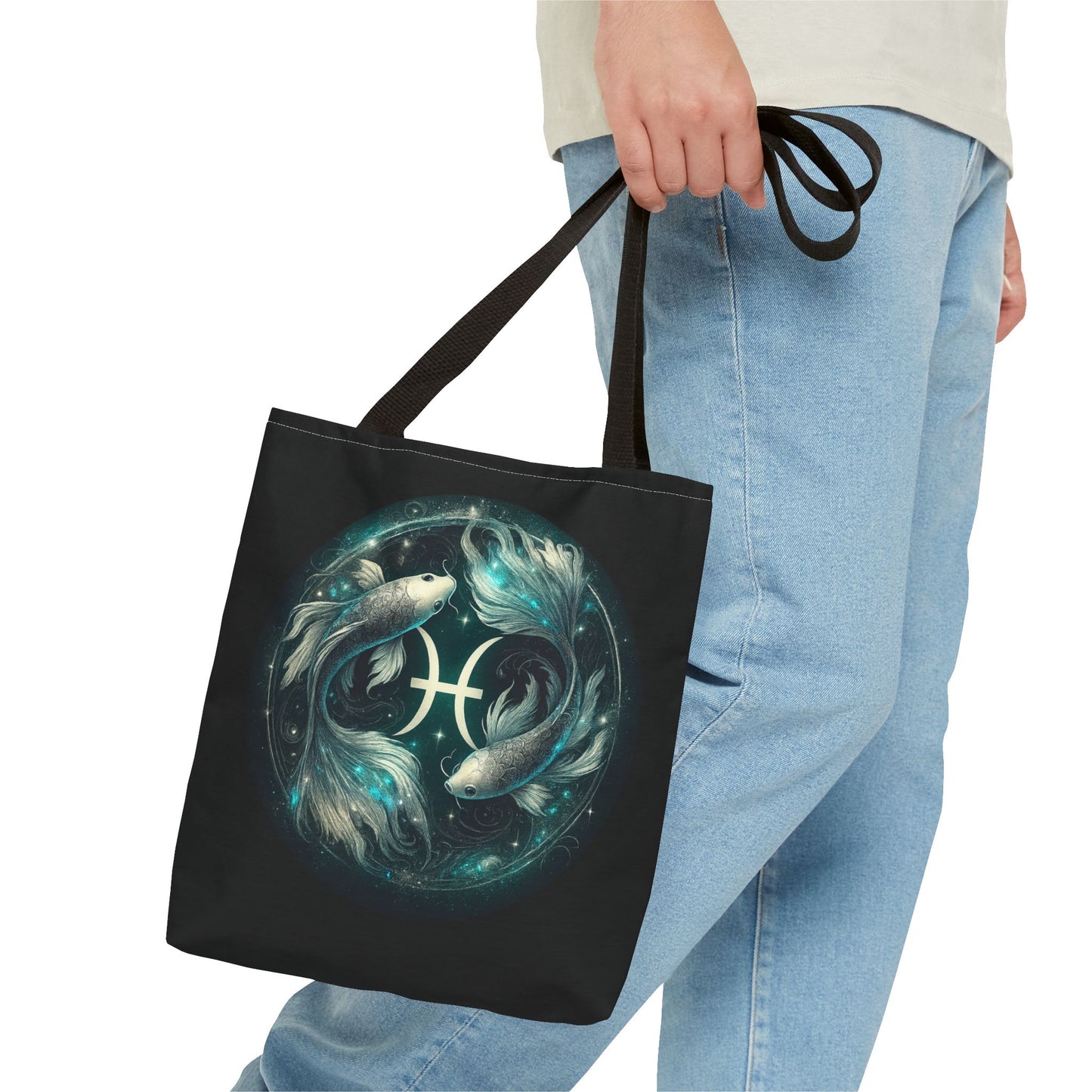 Pisces Zodiac Tote Bag