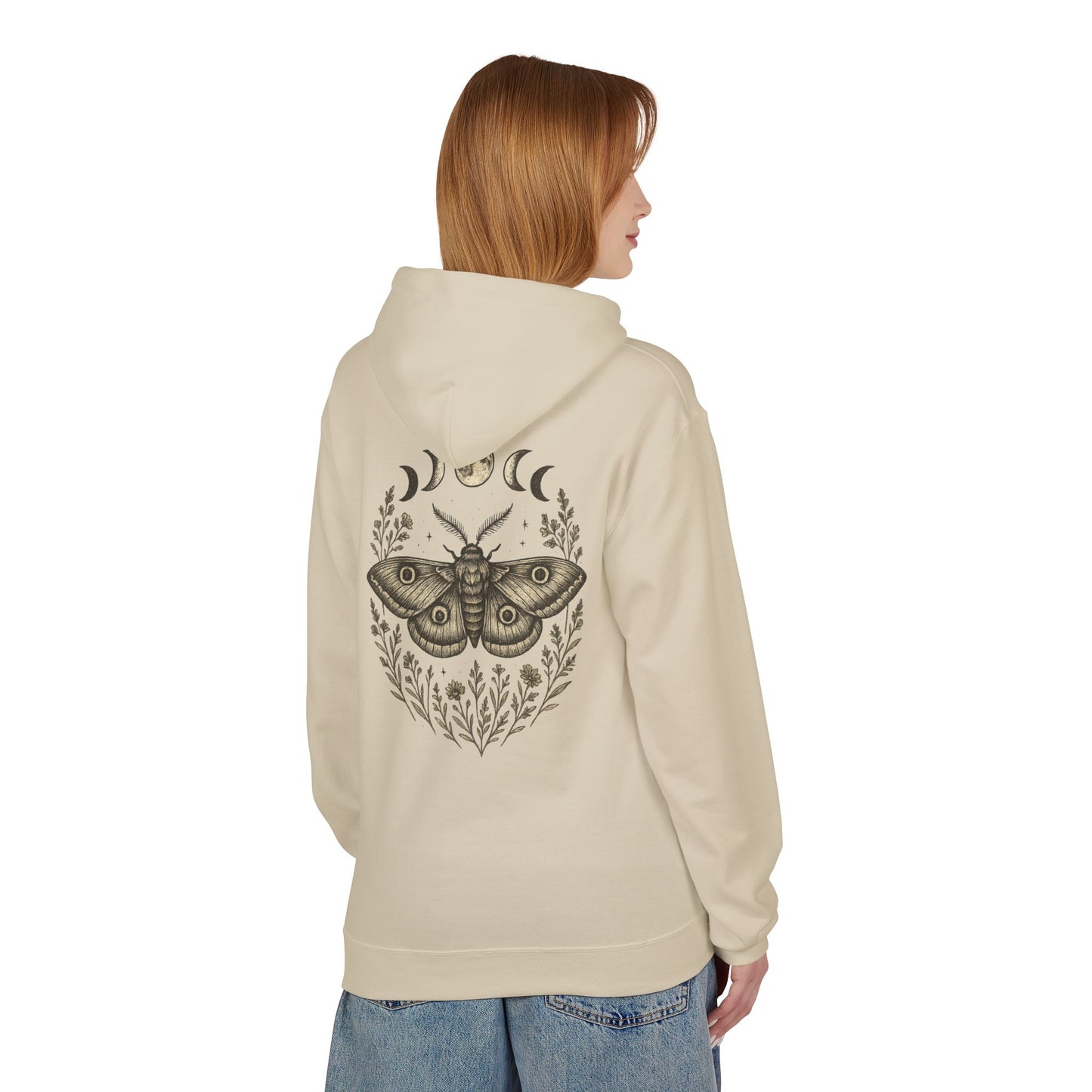 Mystical Moth Hoodie Unisex