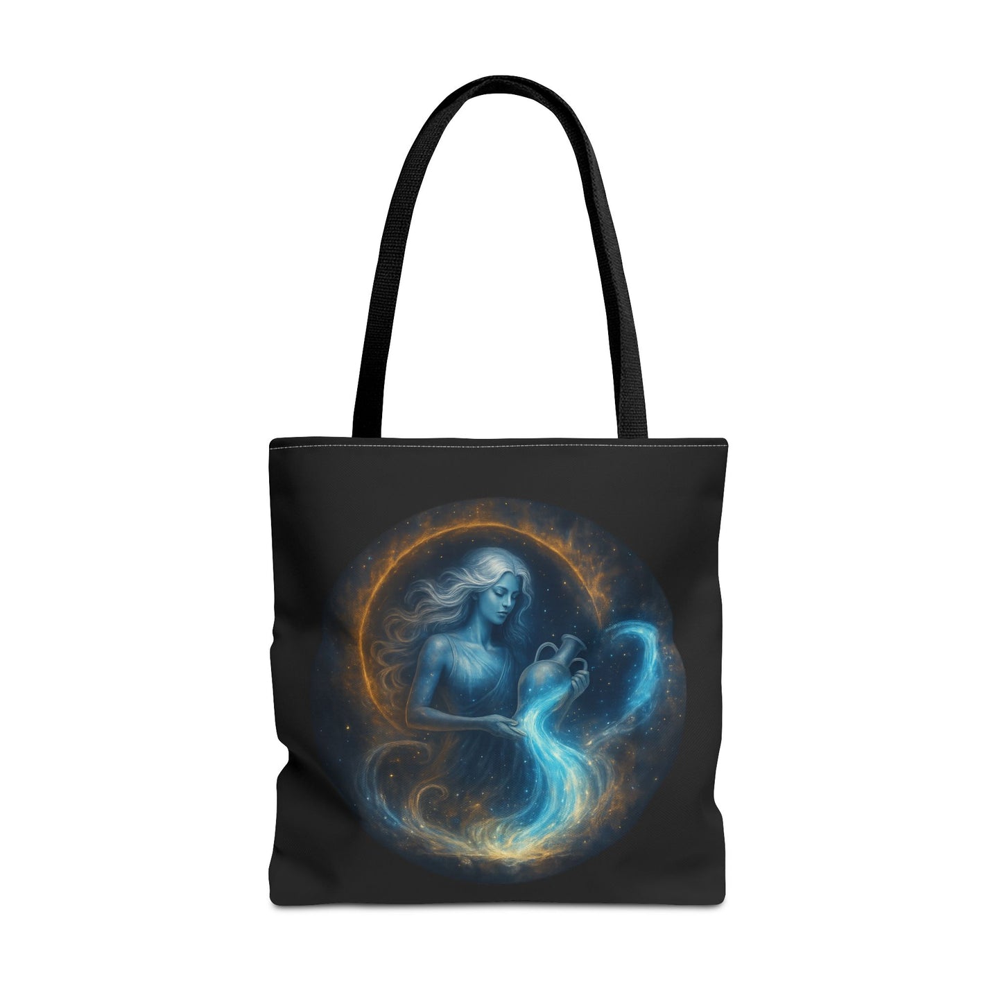 Aquarius Zodiac Tote Bag