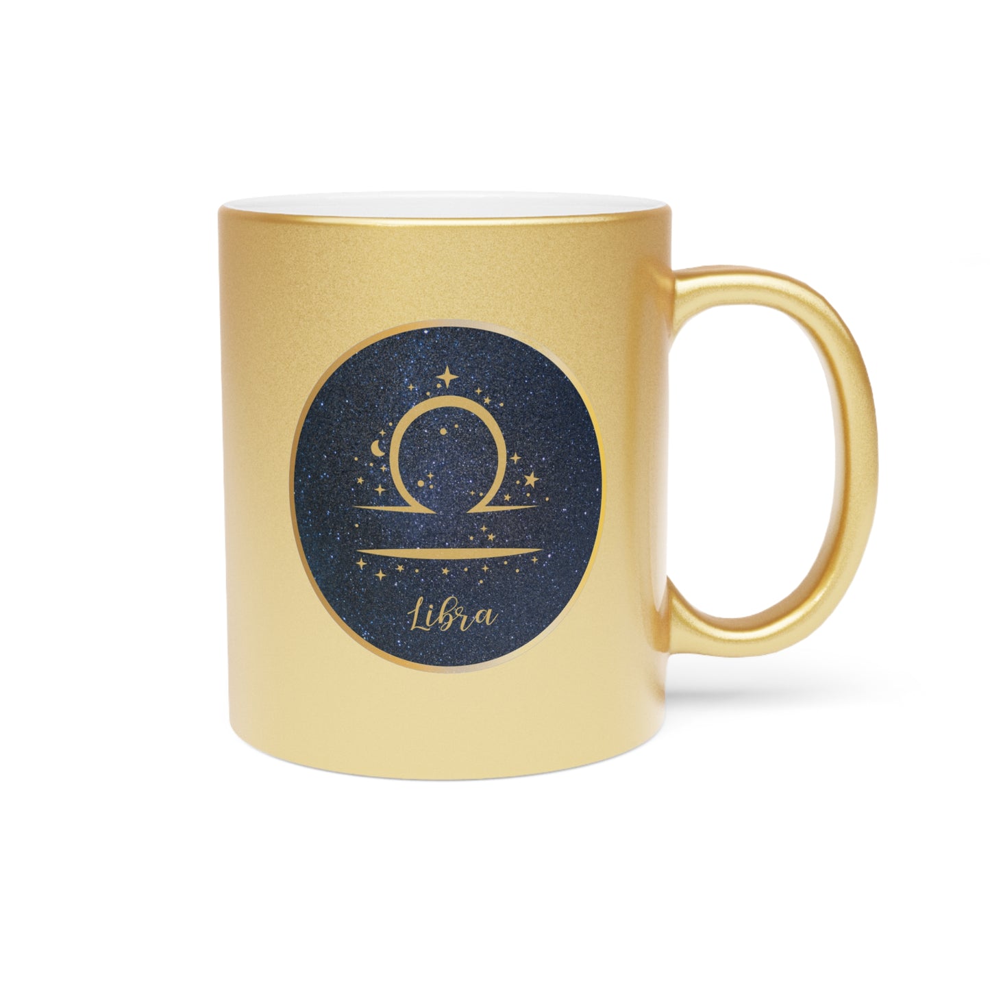 Libra 11oz Metallic Mug