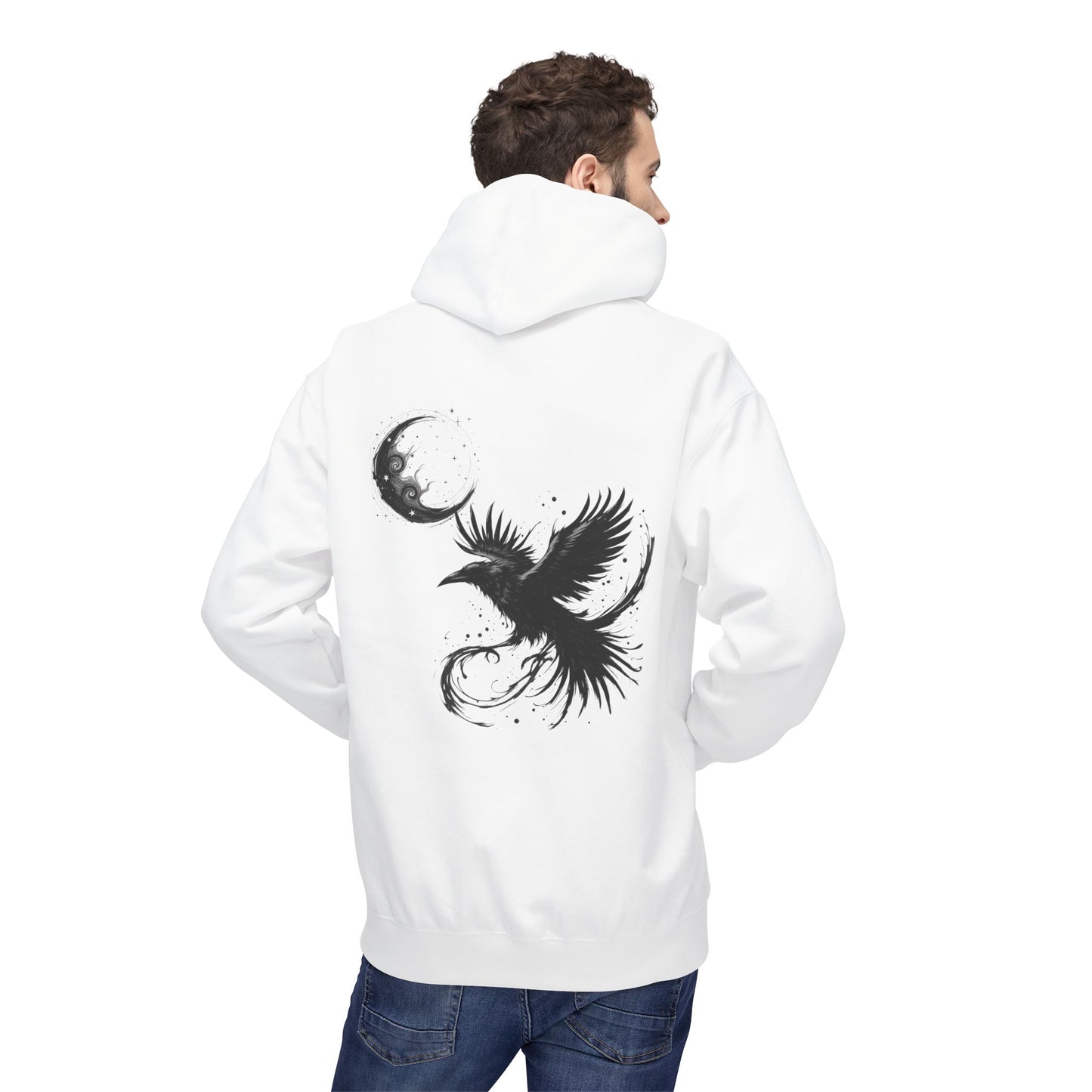 Moon & Raven Unisex Fleece Hoodie