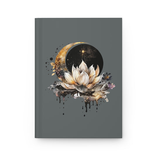 Lotus Moon Hardcover Journal