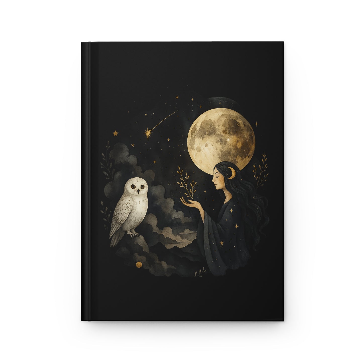 Mystical Moon Hardcover Journal
