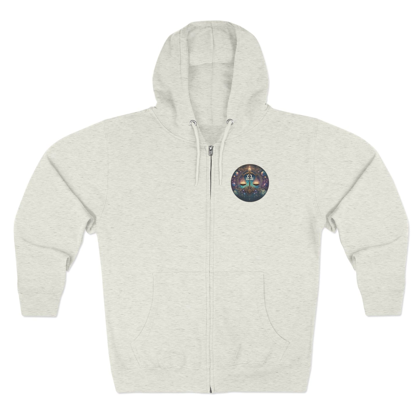 Libra Unisex Zip Hoodie