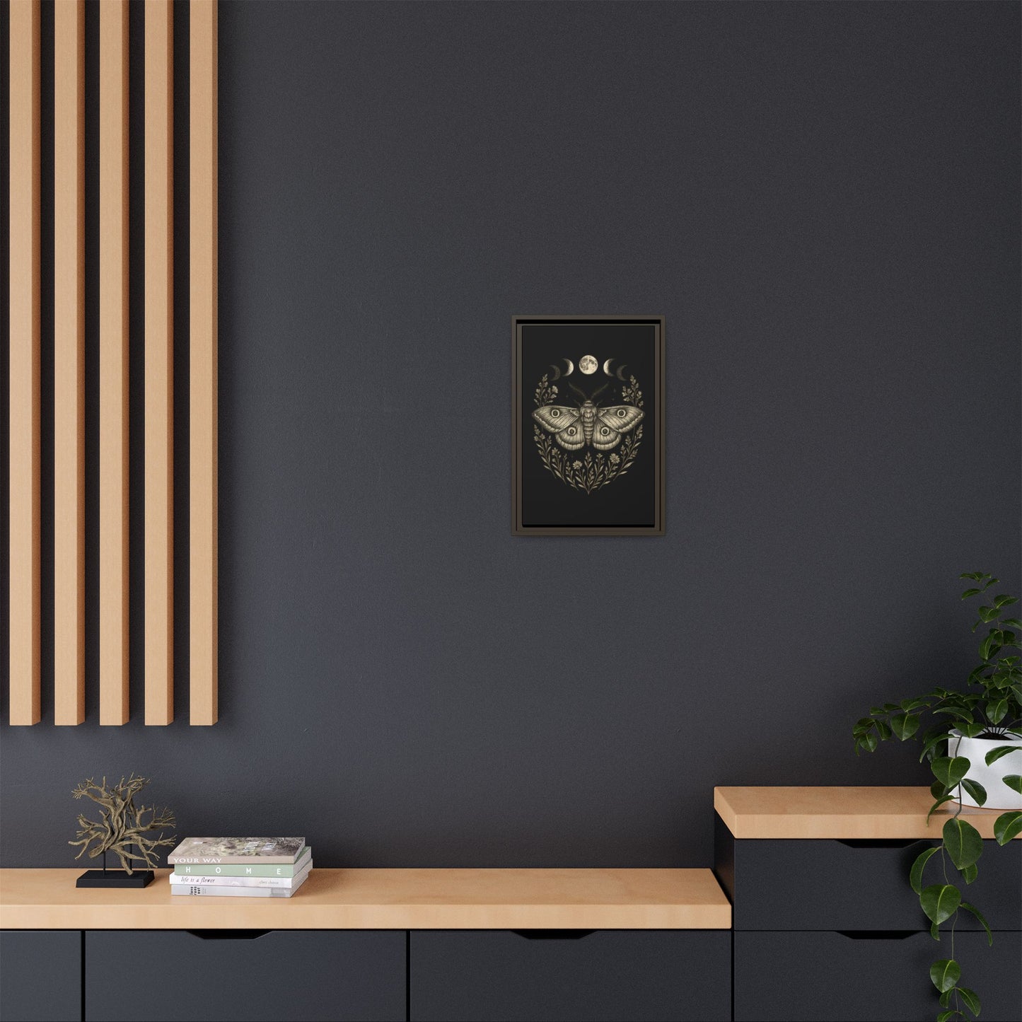 Bohemian Moth Wall Art