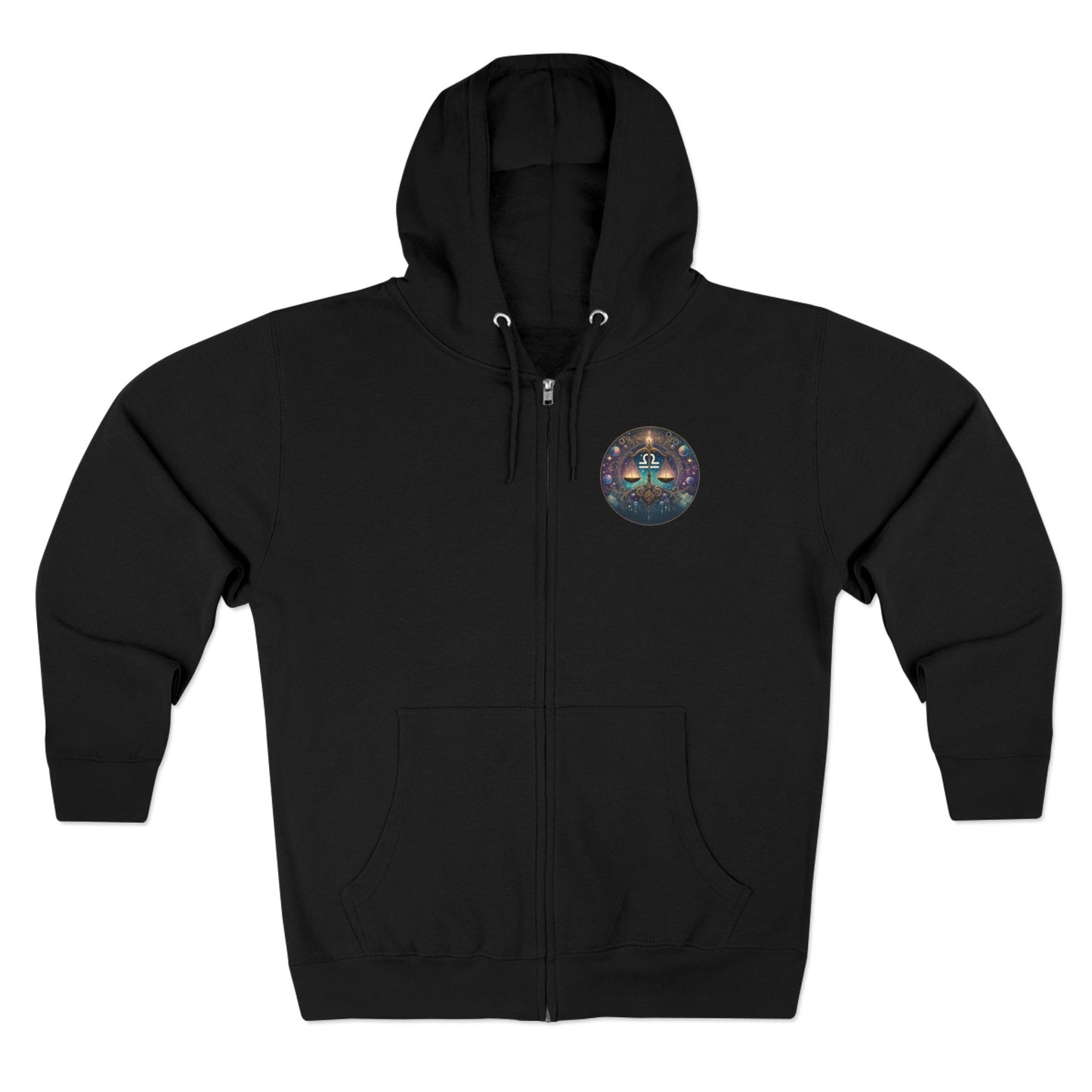 Libra Unisex Zip Hoodie