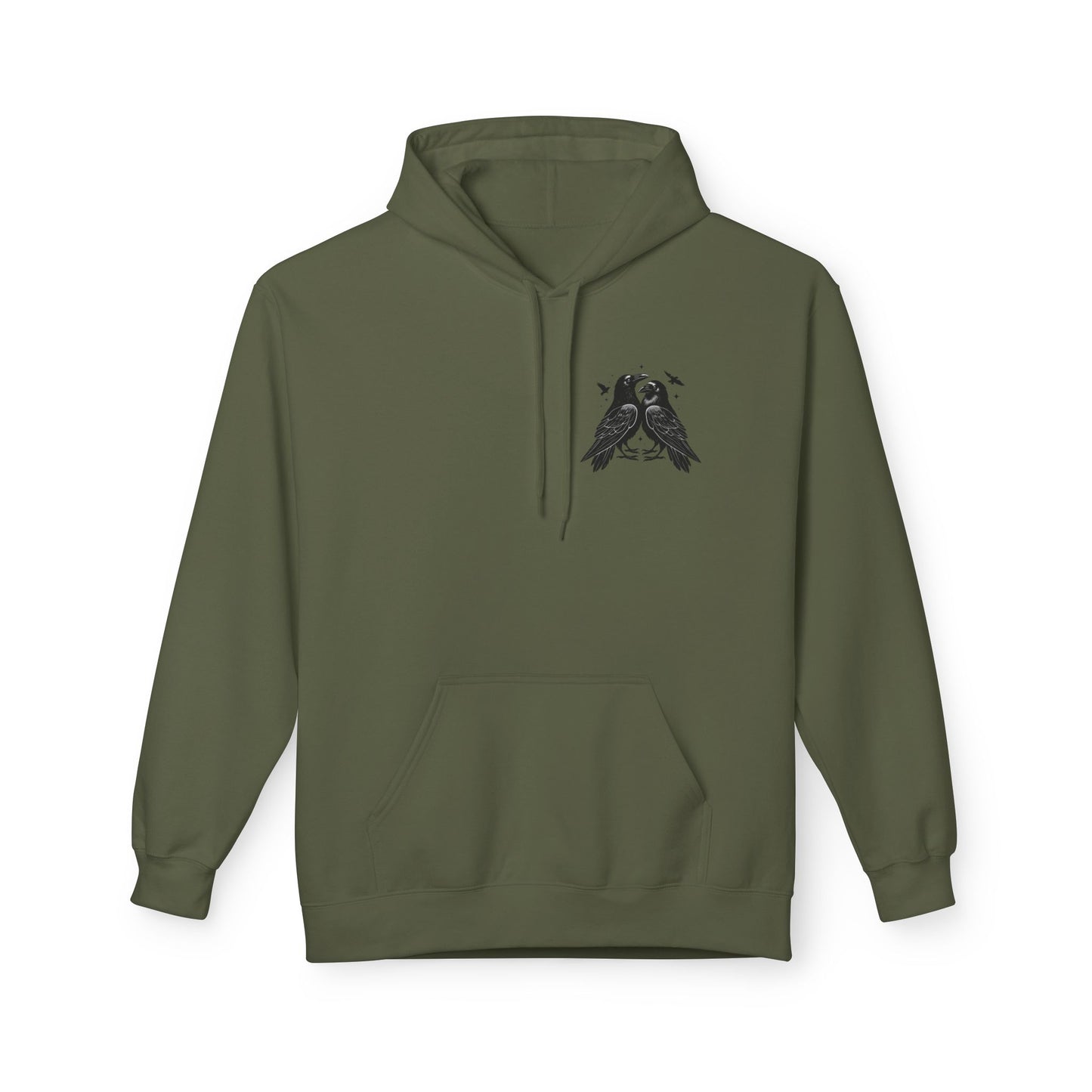 Raven Love Unisex Fleece Pullover