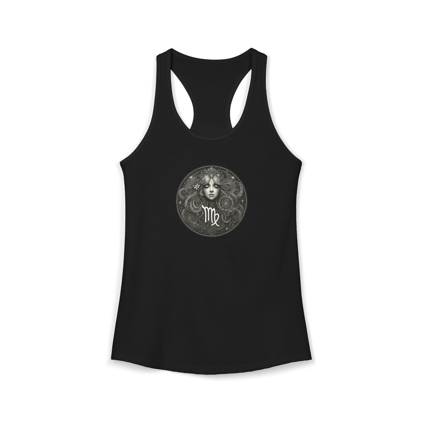 Virgo Zodiac Women’s Racerback Tank Top