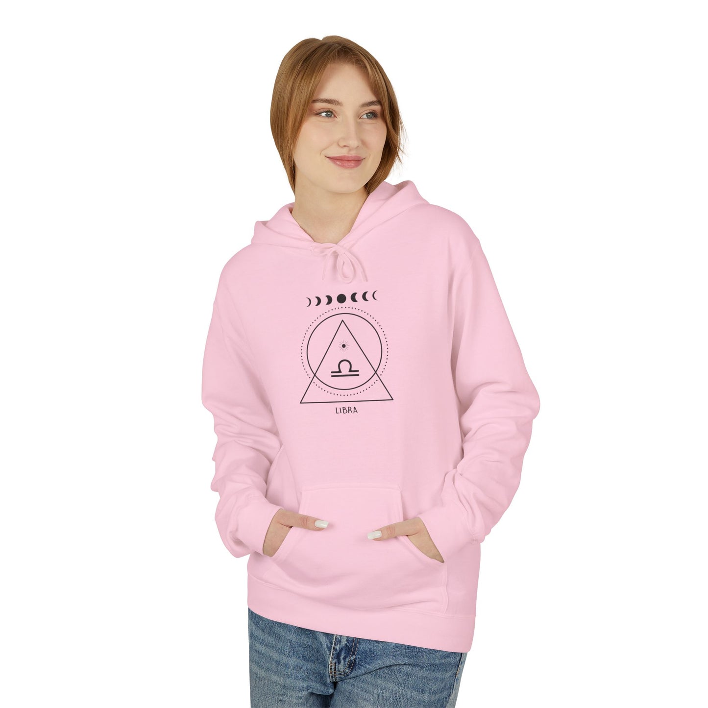 Libra Unisex Fleece Hoodie