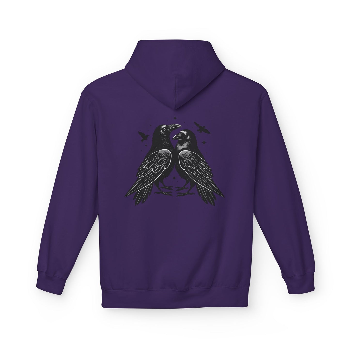 Raven Love Unisex Fleece Pullover