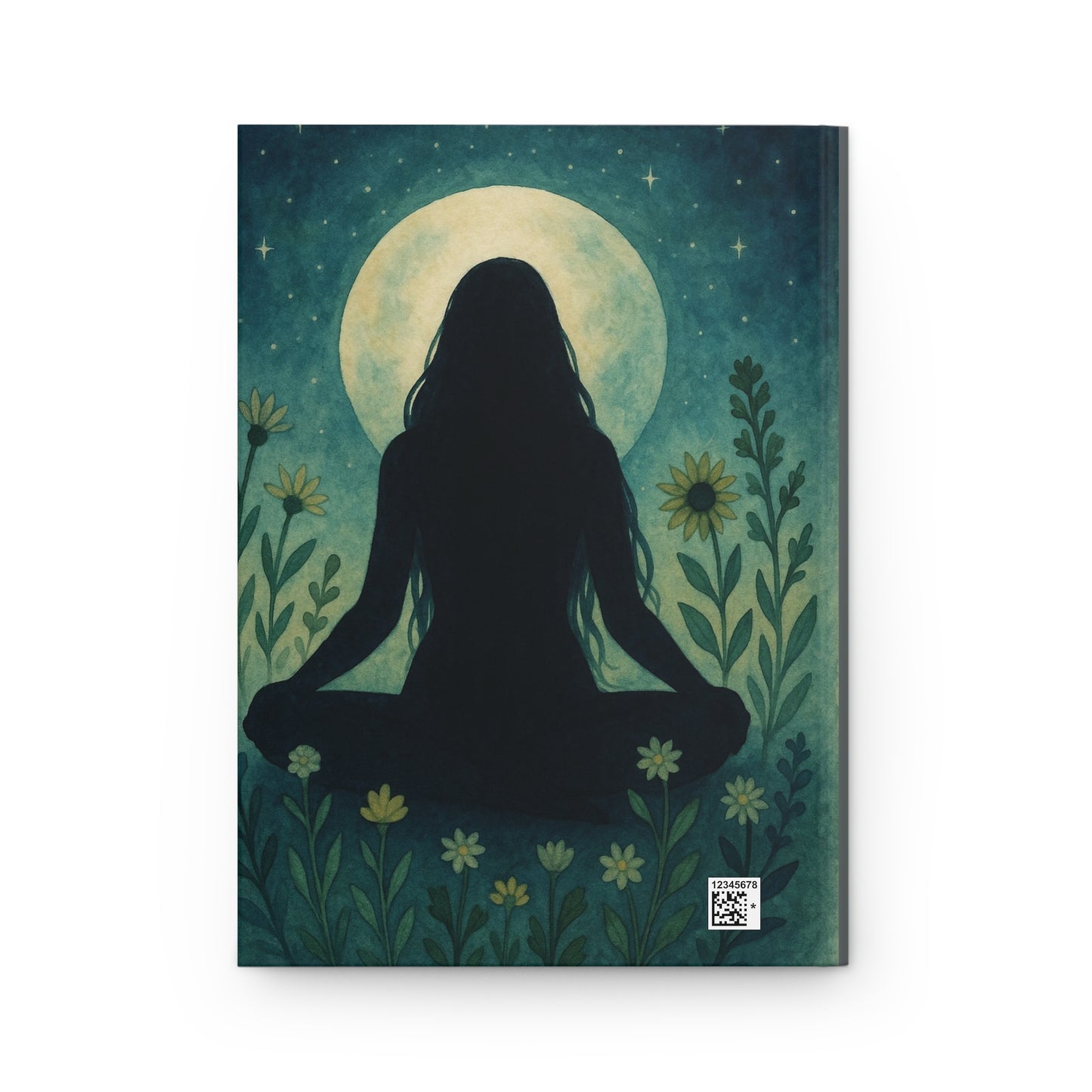 Meditative Moonlight Hardcover Journal