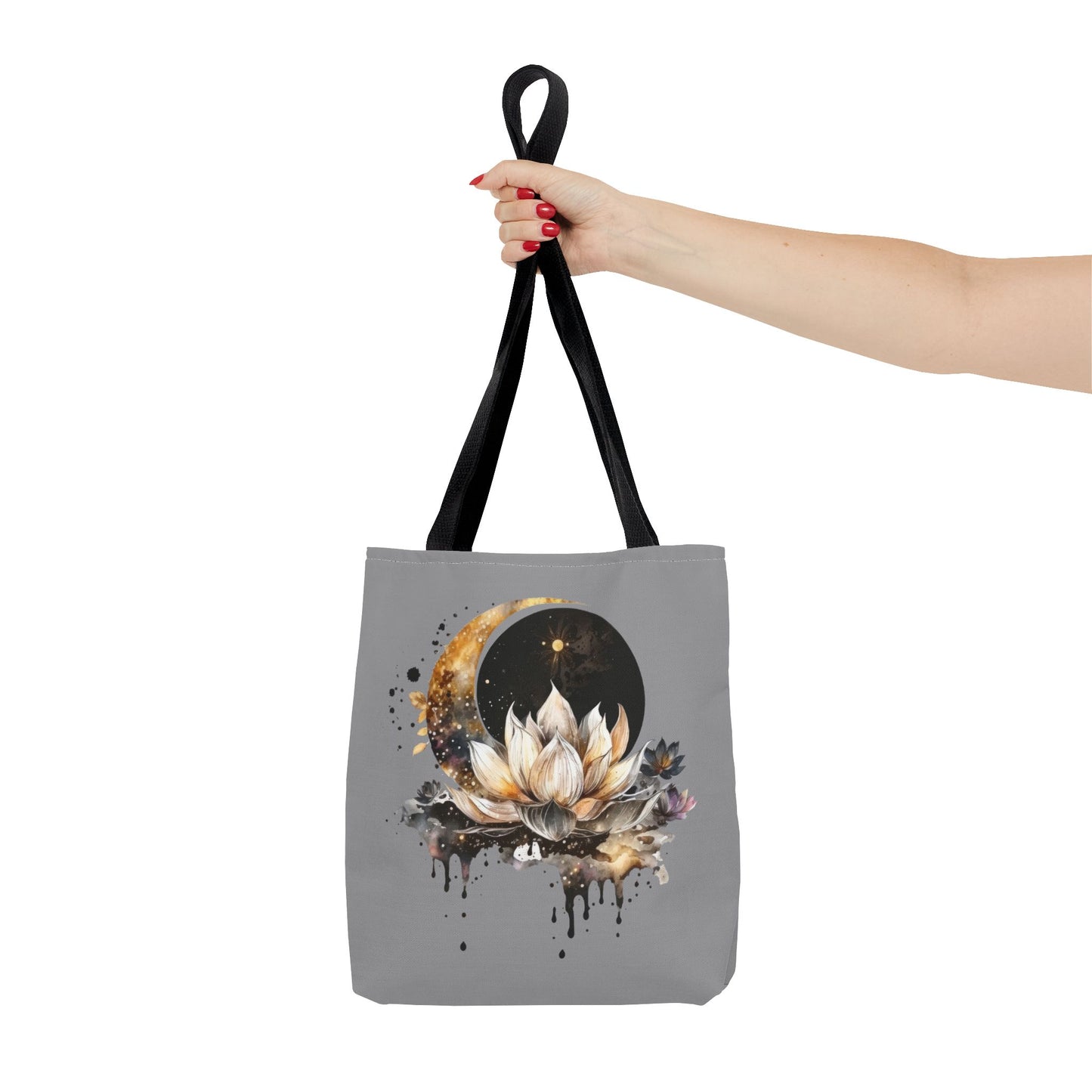 Moon Lotus Tote Bag