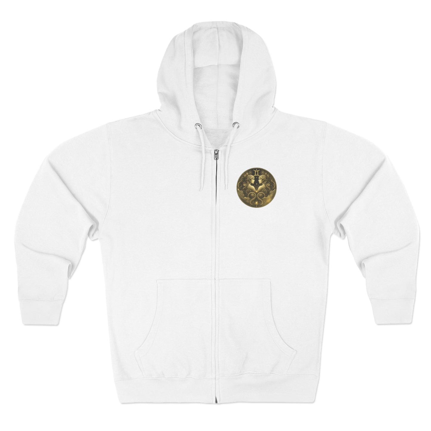 Gemini Unisex Zip Hoodie