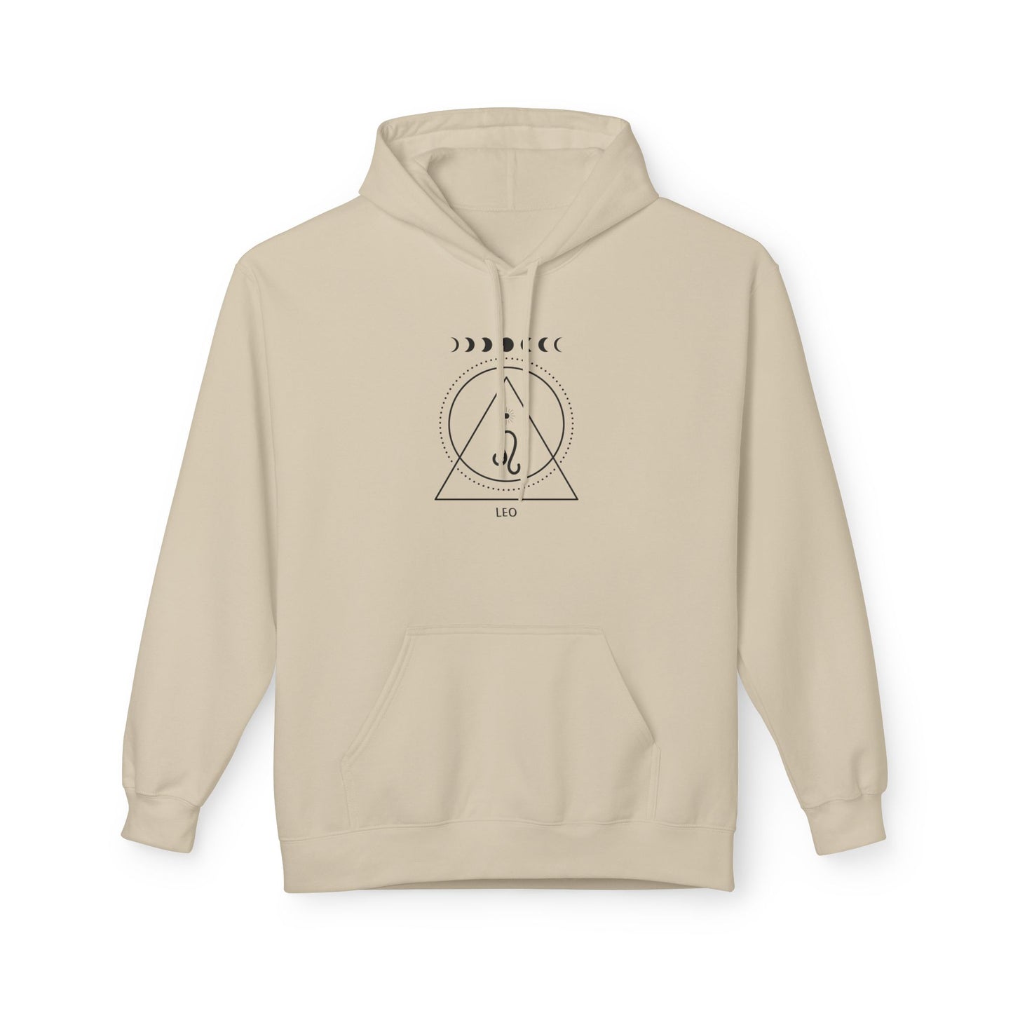 Leo Unisex Fleece Hoodie