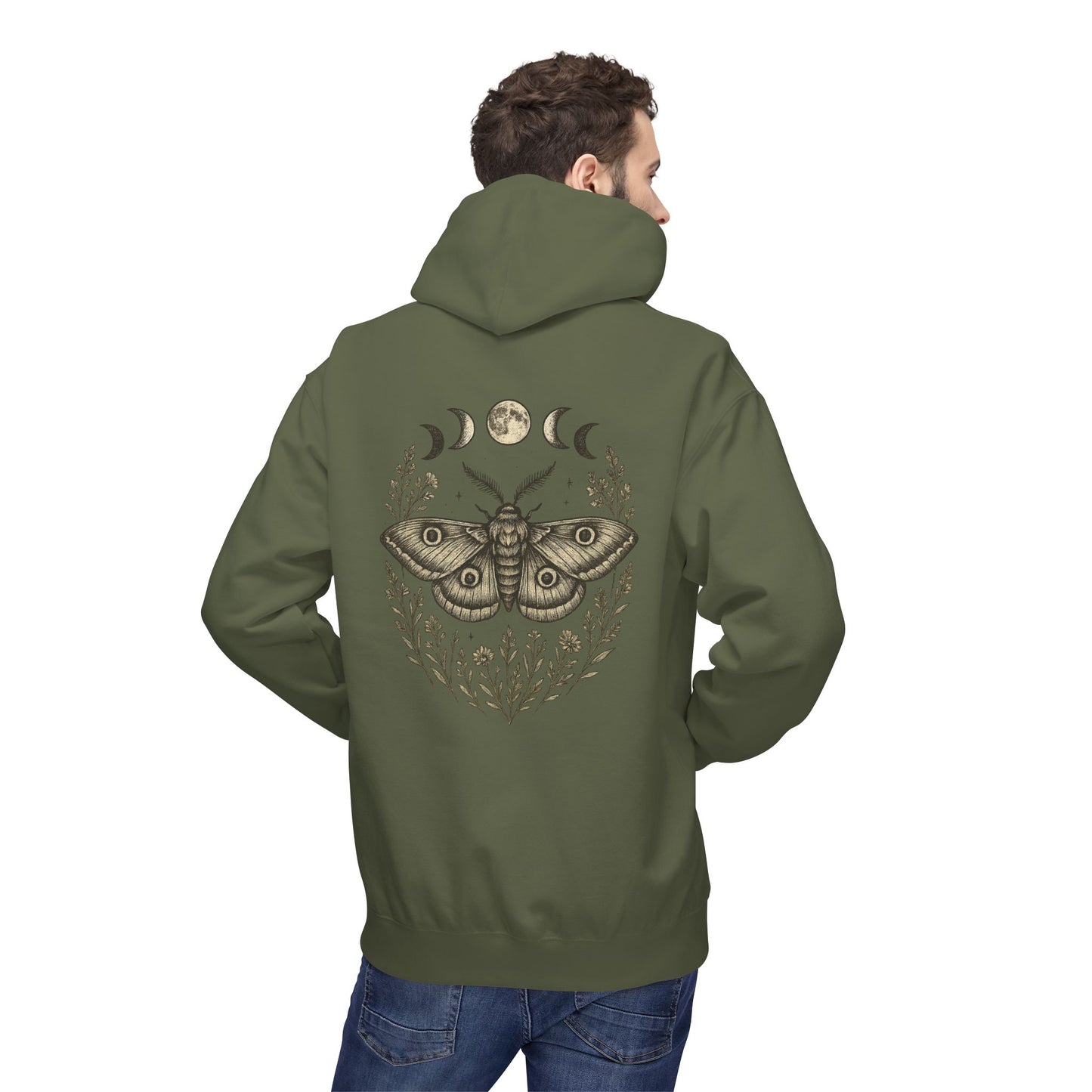 Mystical Moth Hoodie Unisex