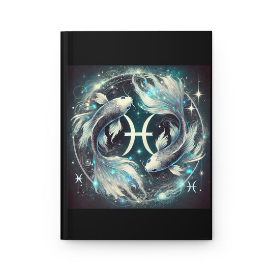 Pisces Hardcover Journal