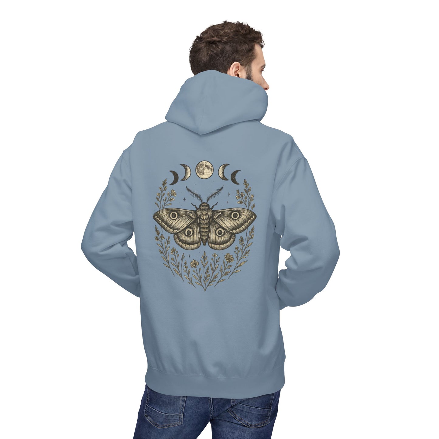 Mystical Moth Hoodie Unisex