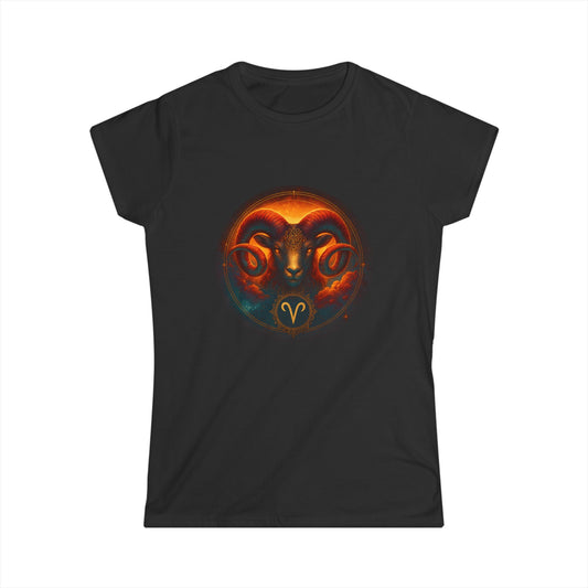 Aries Zodiac Women's Softstyle Tee