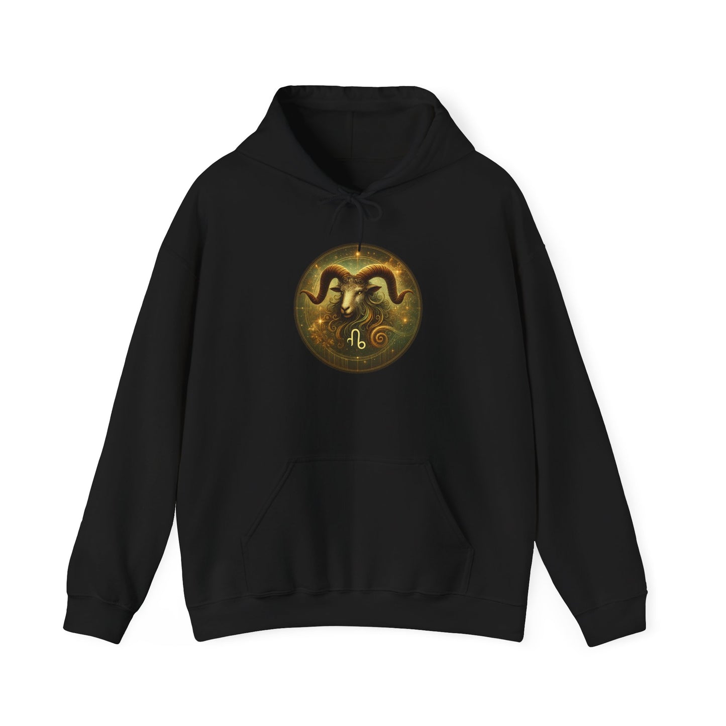 Capricorn Zodiac Unisex Fleece Hoodie