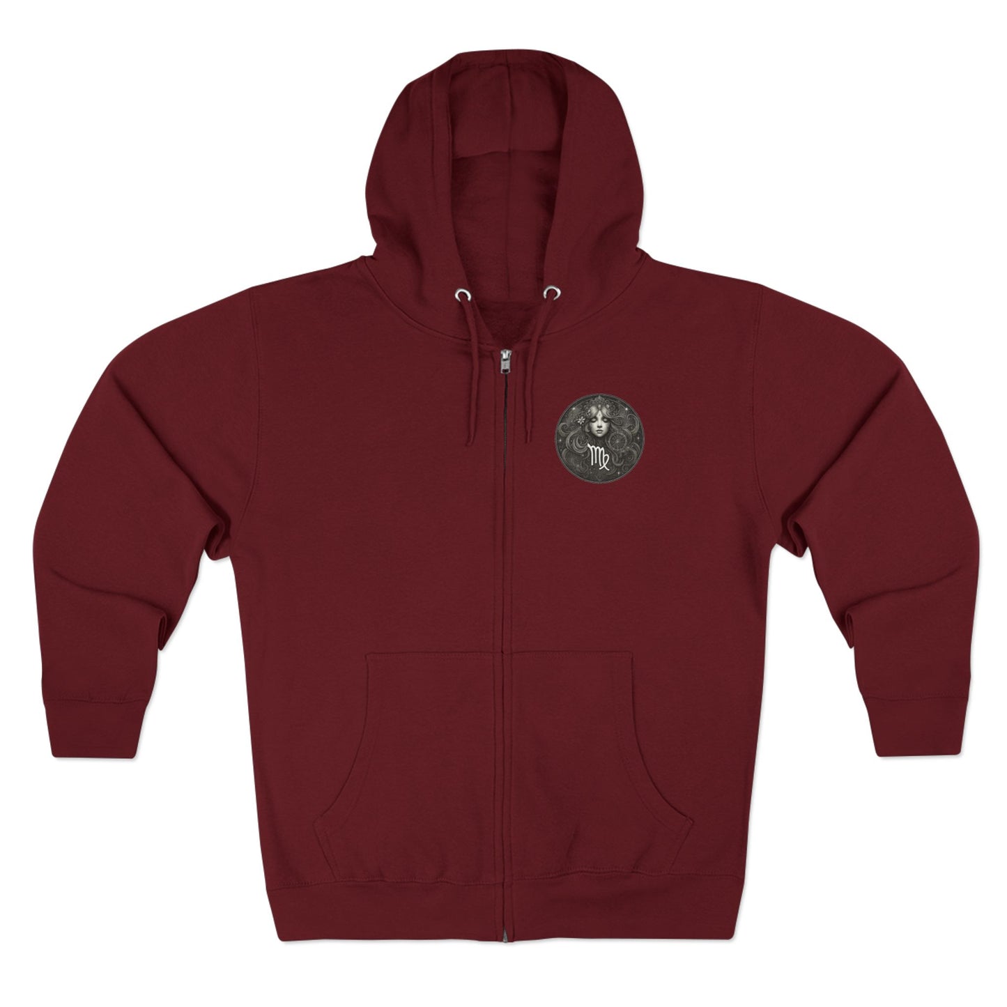 Virgo Unisex Zip Hoodie