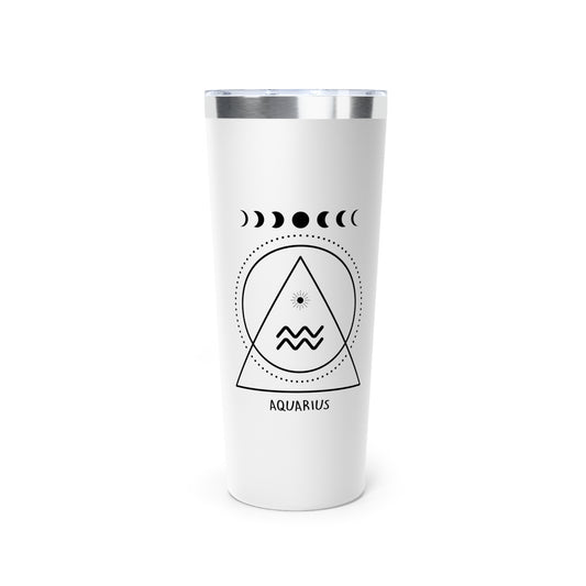 Aquarius 22oz Copper Vacuum Insulated Tumbler