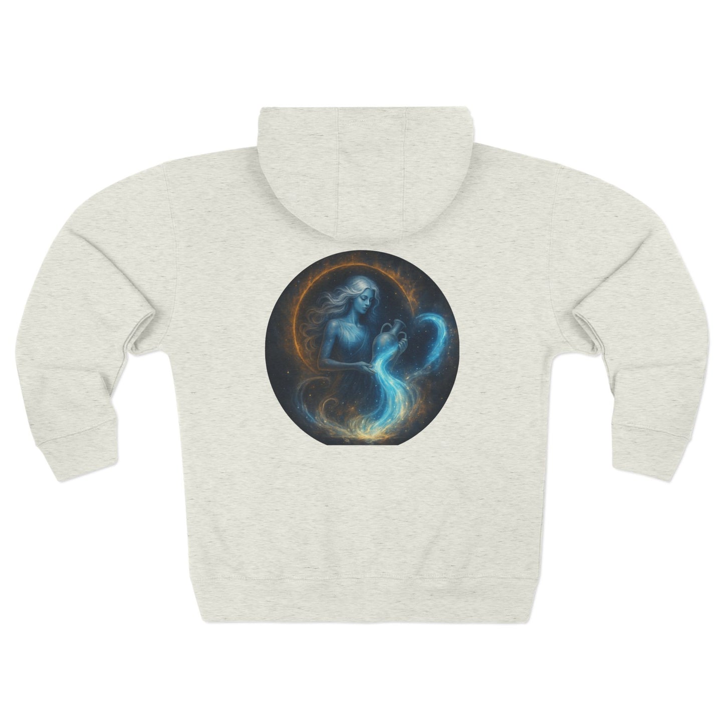 Aquarius Unisex Zip Hoodie