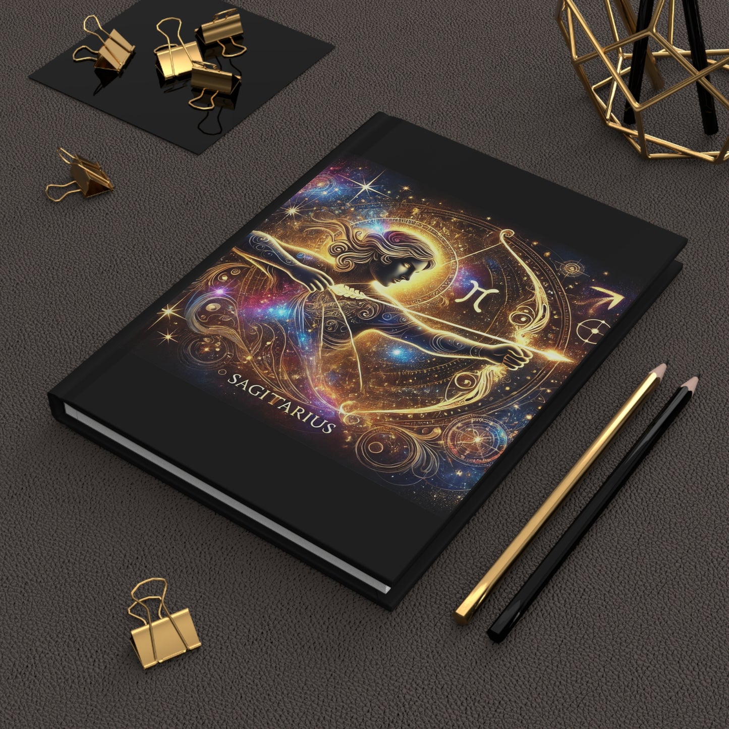 Sagittarius Zodiac Hardcover Journal