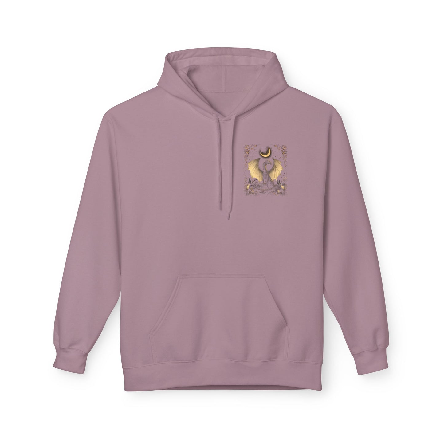 Magical Dragon & Moon Fleece Unisex Pullover