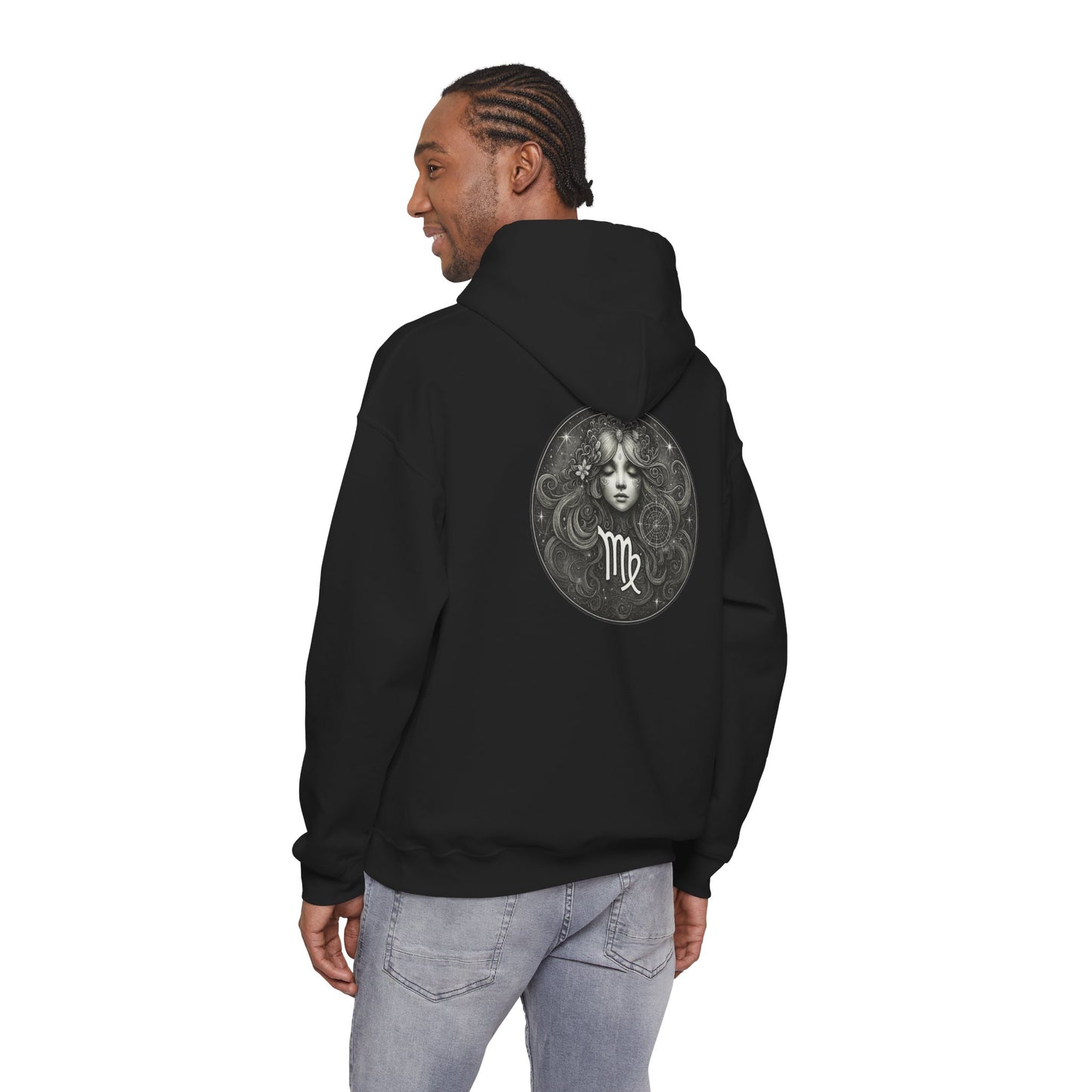 Virgo Zodiac Unisex Fleece Hoodie