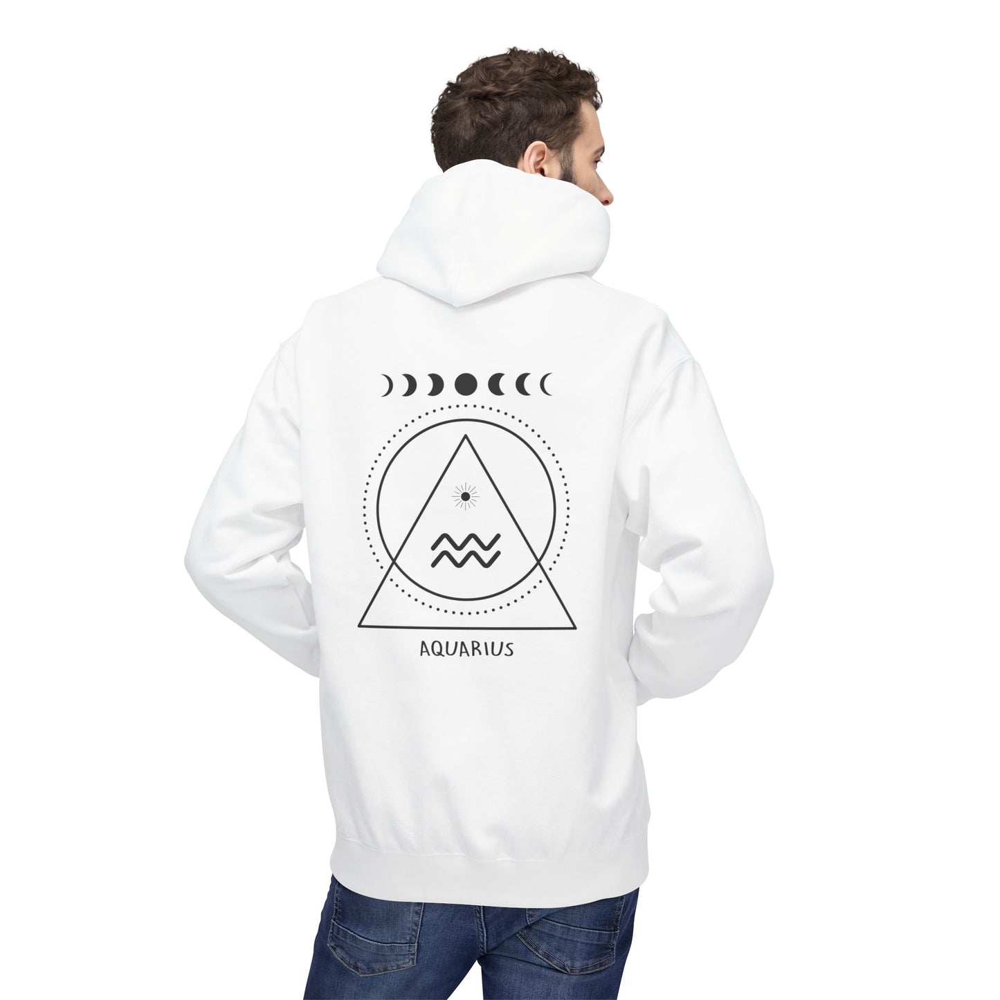 Aquarius Unisex Fleece Hoodie