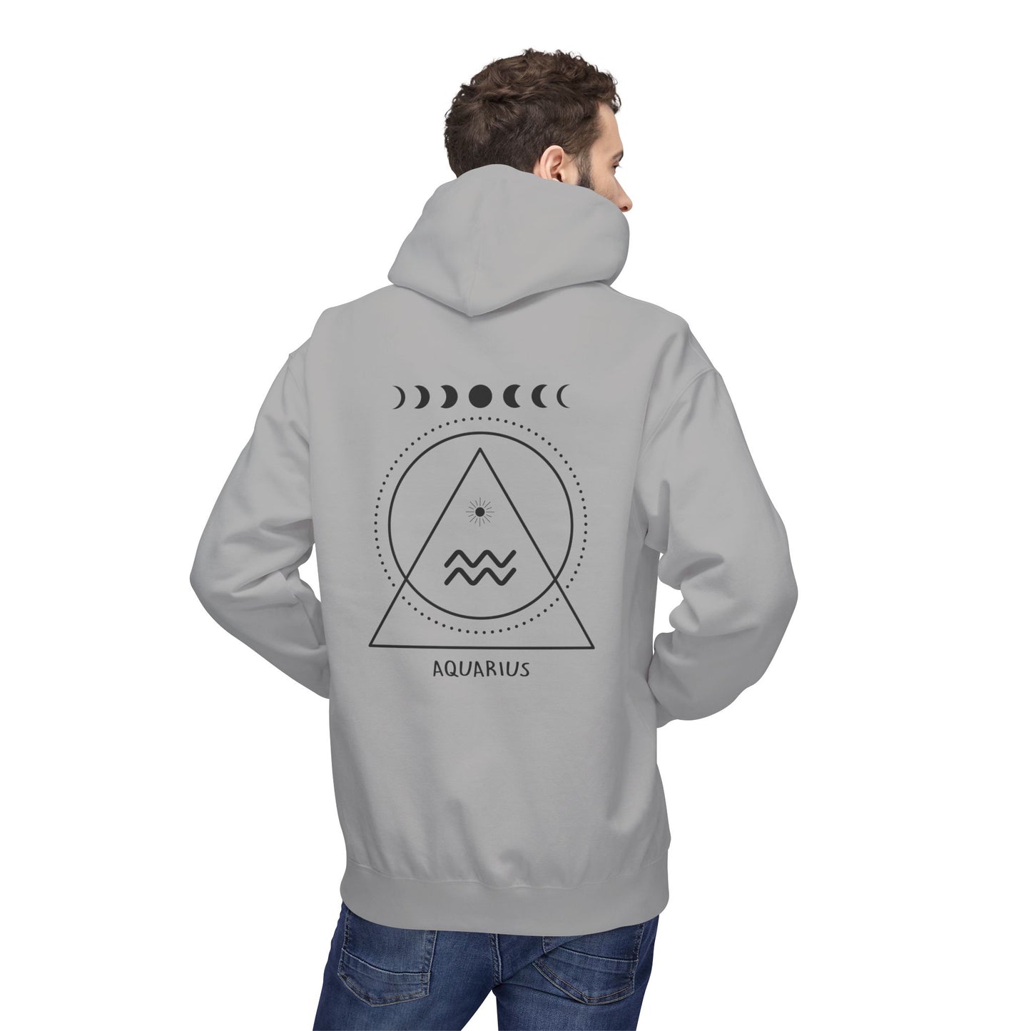 Aquarius Unisex Fleece Hoodie