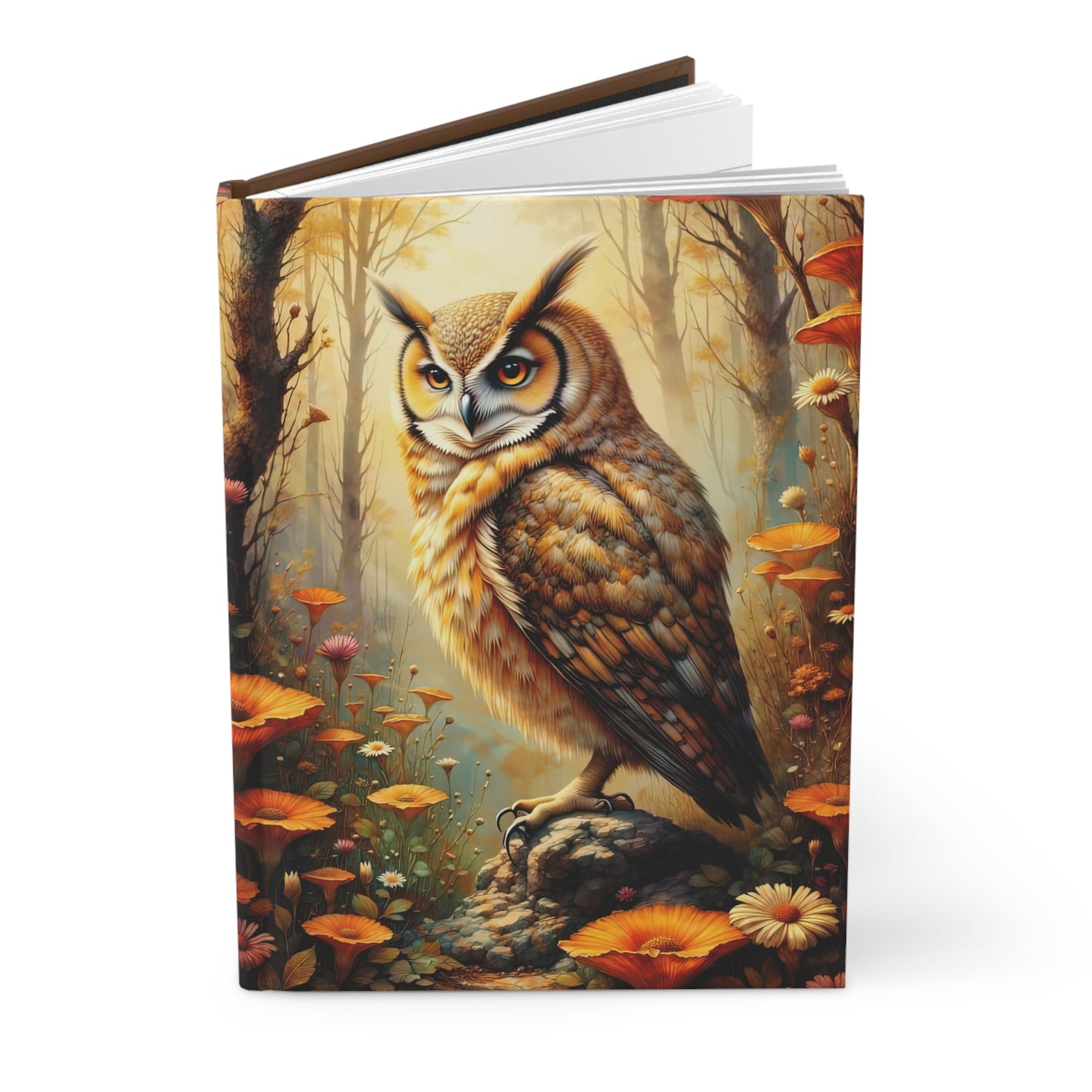 Owl Lover's Hardcover Journal