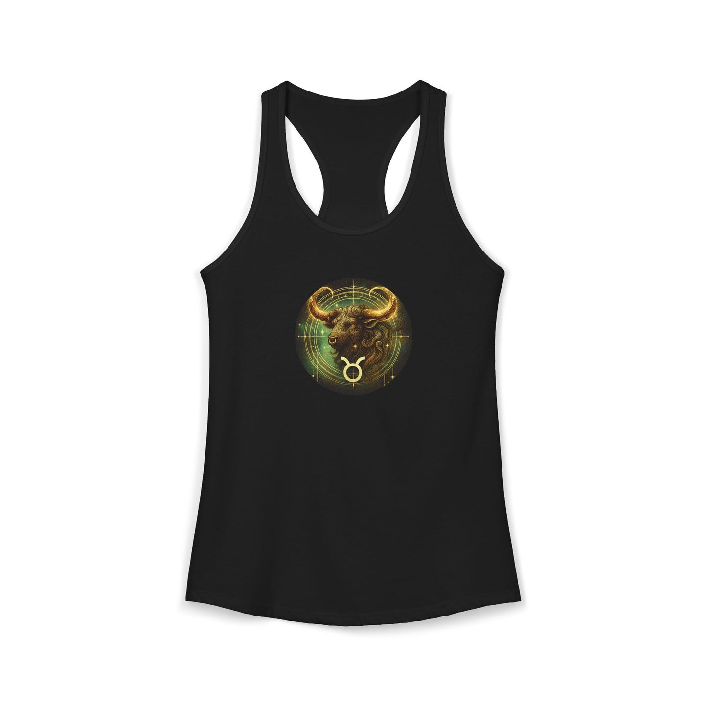 Taurus Zodiac Women’s Racerback Tank Top