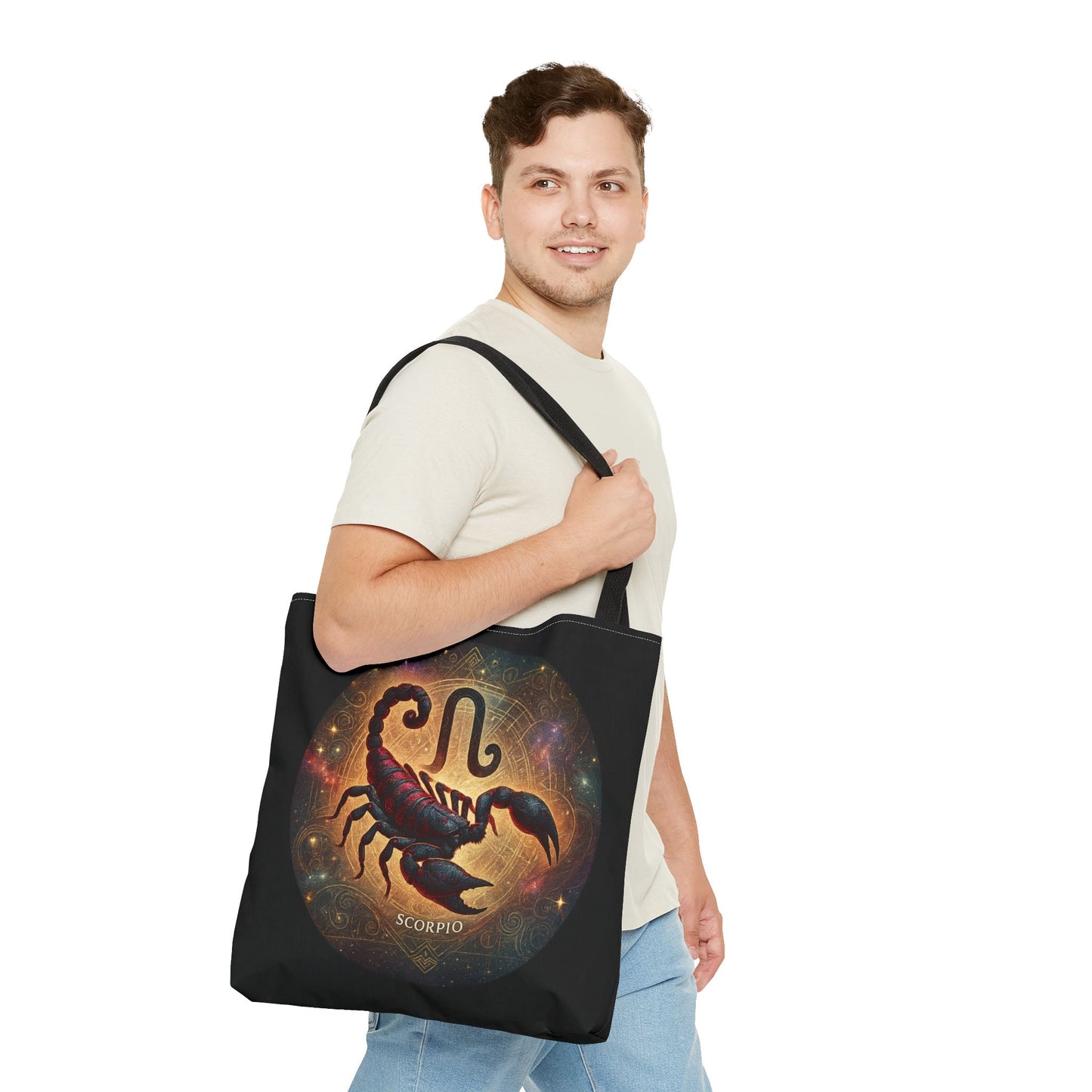 Scorpio Zodiac Tote Bag
