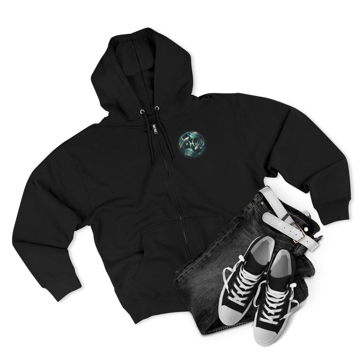 Pisces Unisex Zip Hoodie