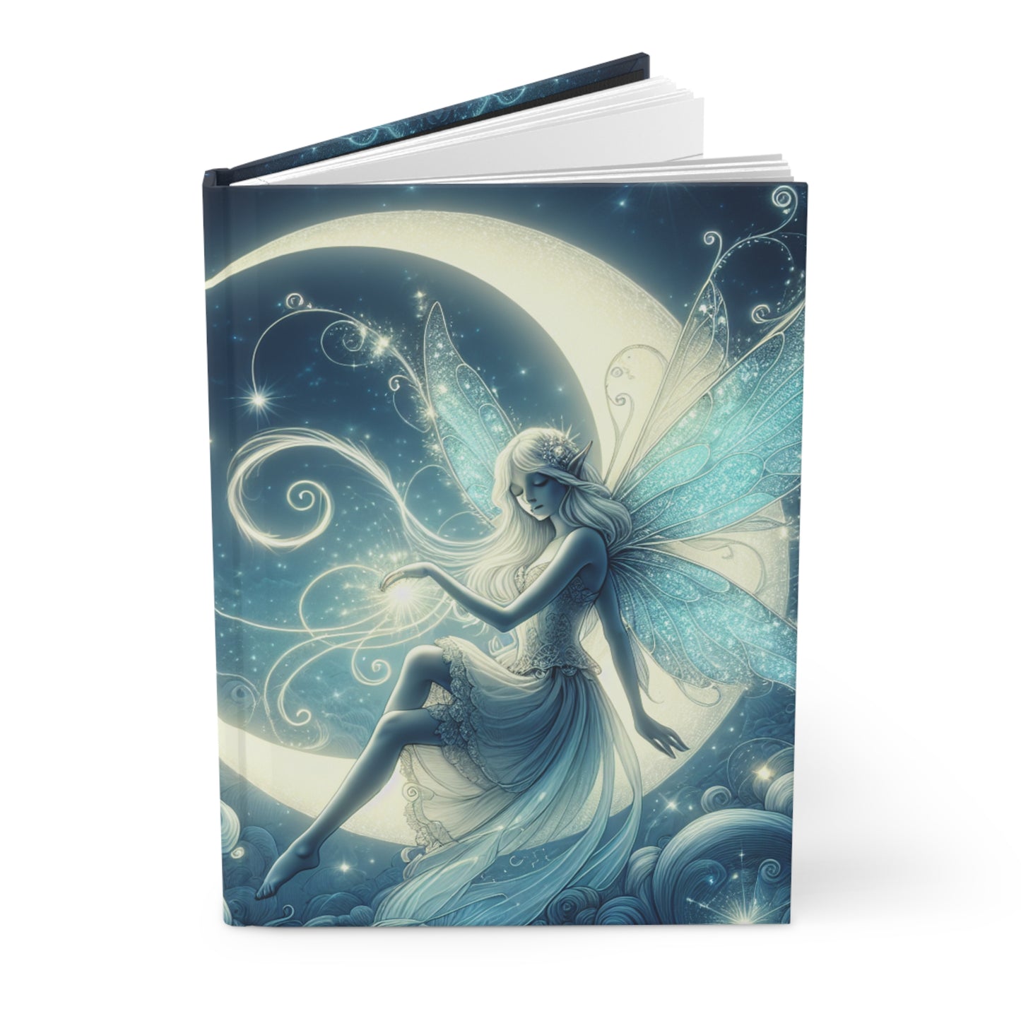 Moonlit Fairy Hardcover Journal