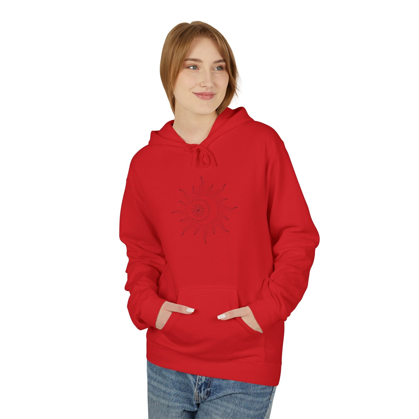 Sunshine Graphic Unisex Fleece Hoodie