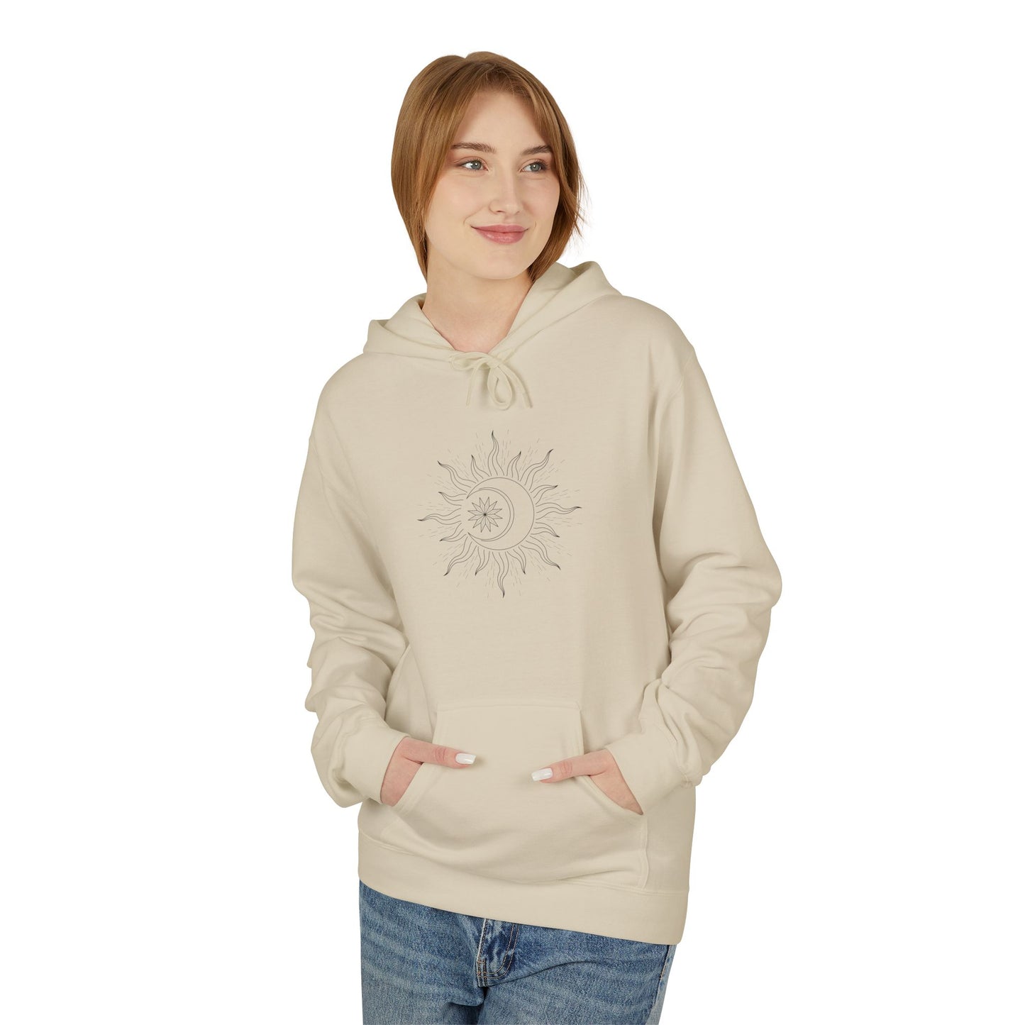 Sunshine Graphic Unisex Fleece Hoodie