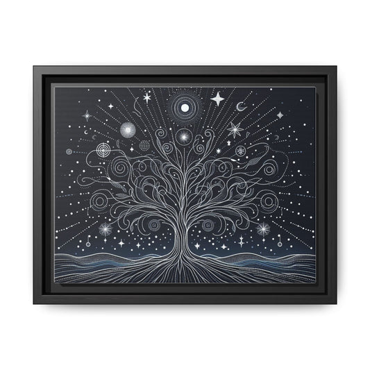 Celestial Tree Canvas Art 12x9 & 14x11