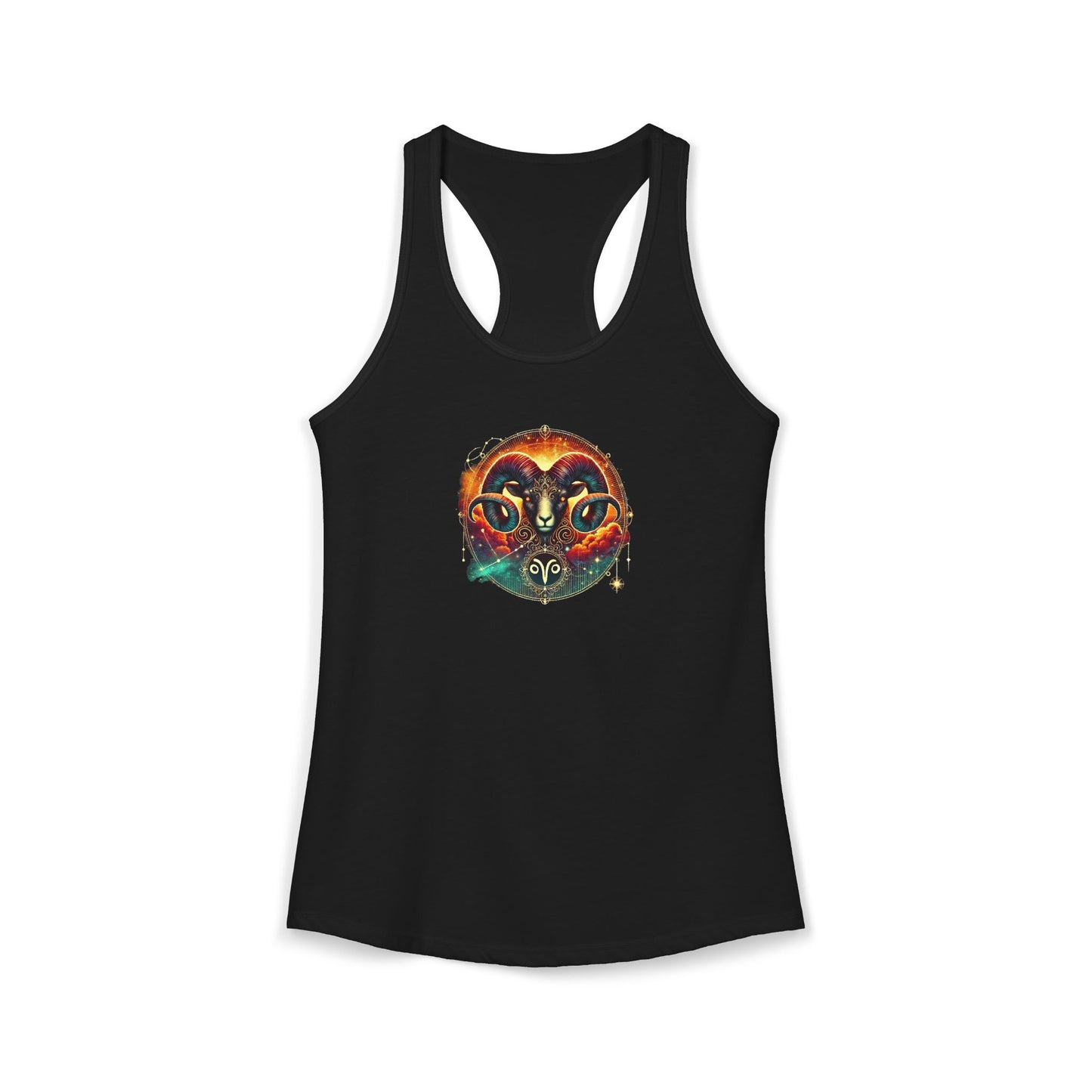Aries Zodiac Women’s Racerback Tank Top