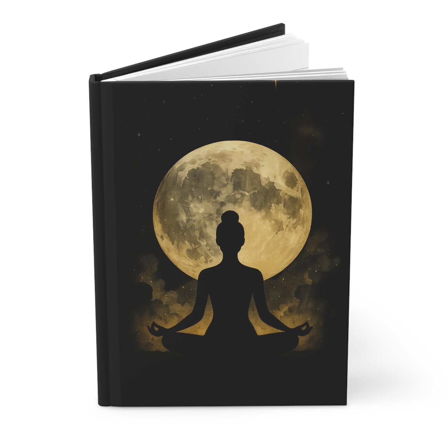 Meditation Moon Hardcover Journal