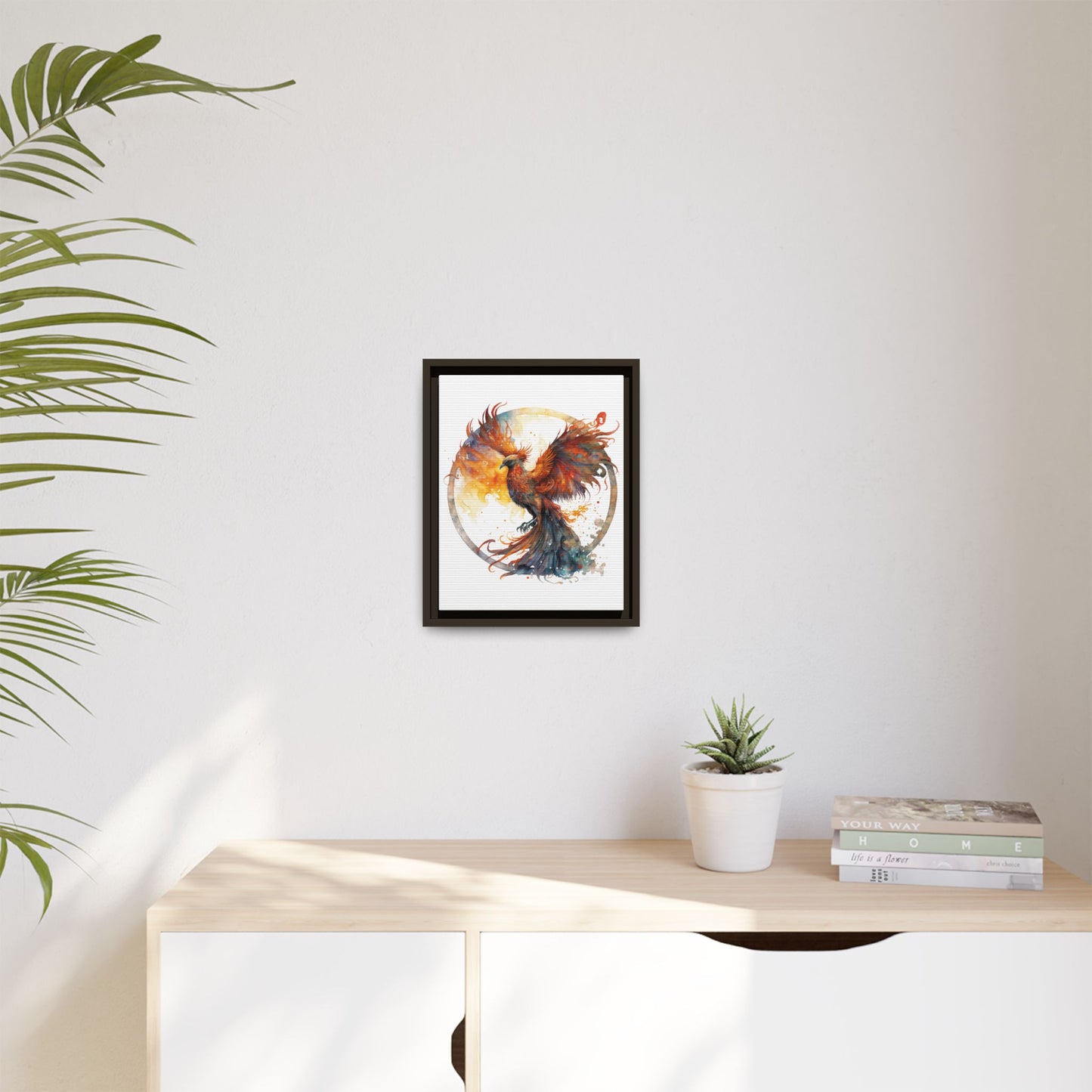 Vibrant Phoenix Art Print 11x14