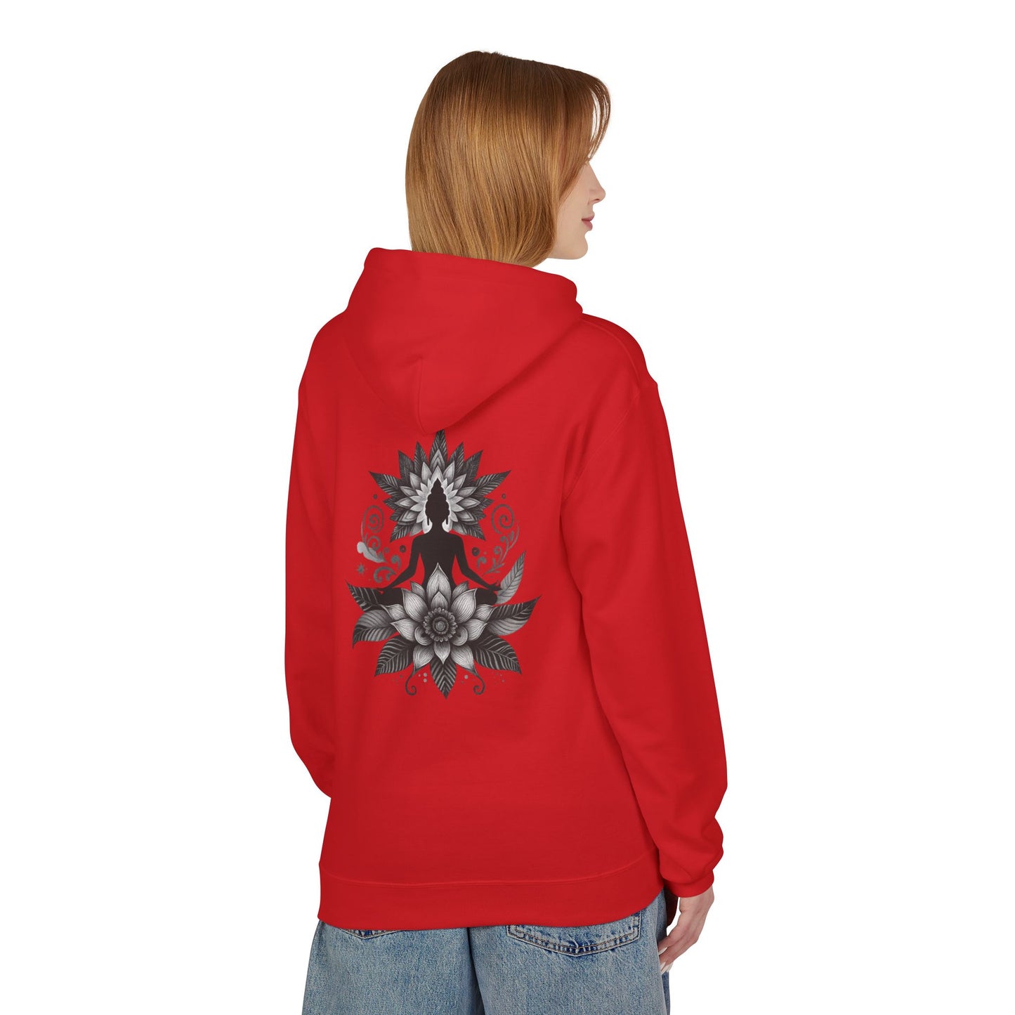 Bohemian Unisex Midweight Fleece Sweatshirt