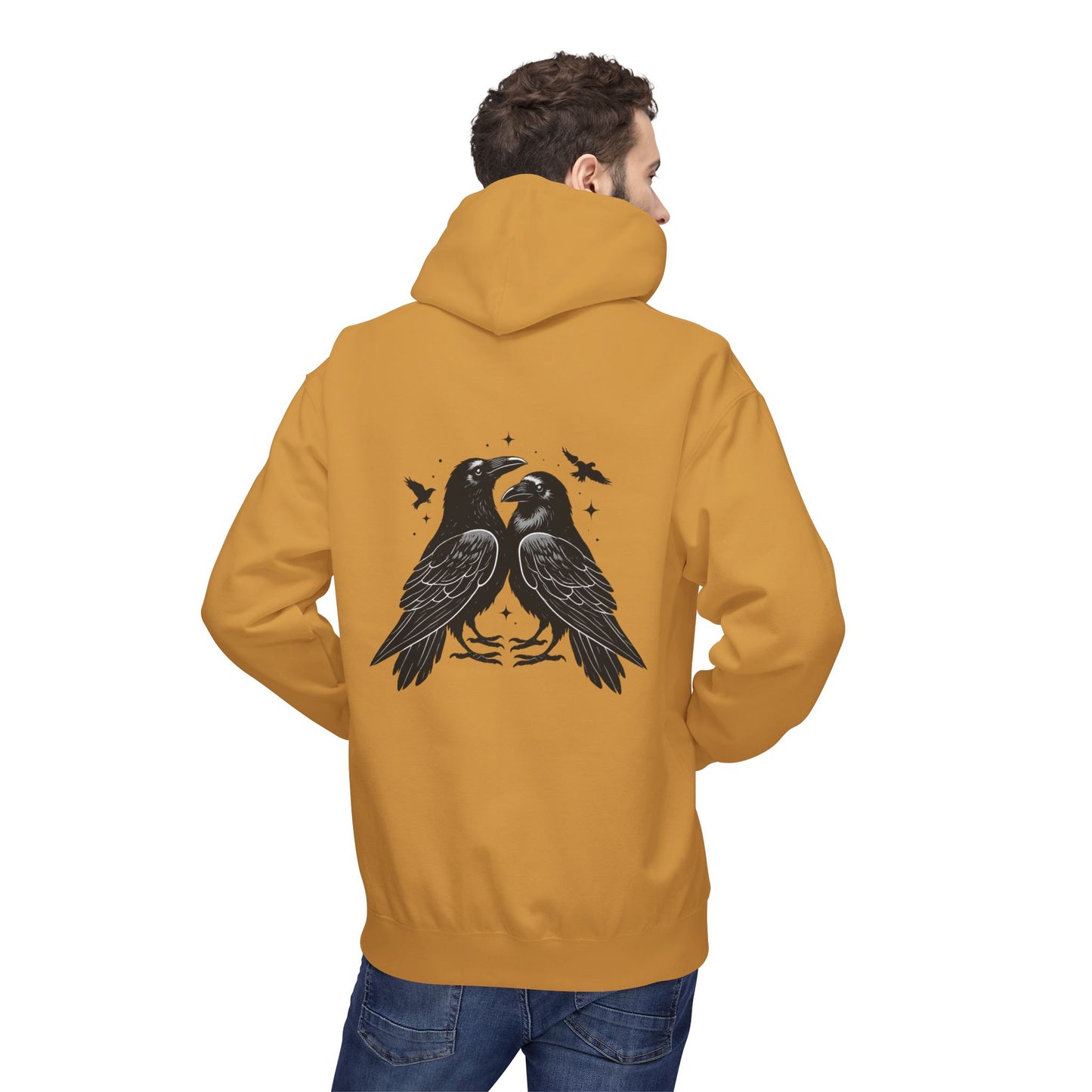 Raven Love Unisex Fleece Pullover