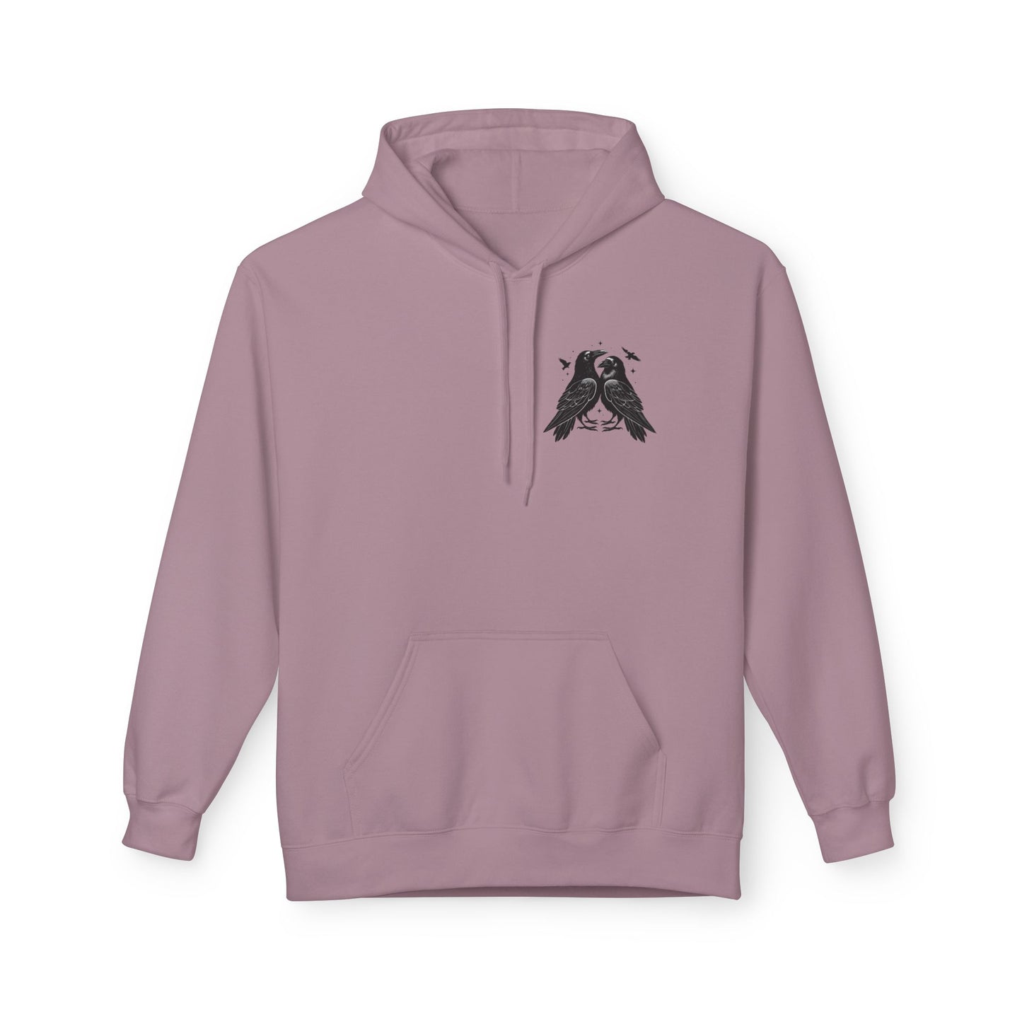 Raven Love Unisex Fleece Pullover