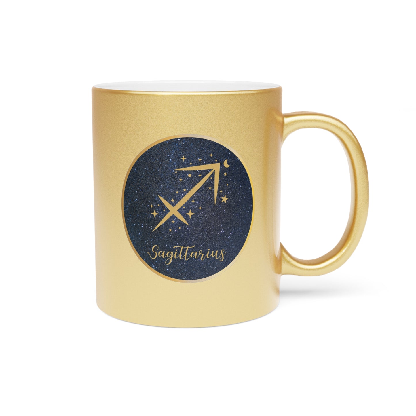 Sagittarius 11oz Metallic Mug