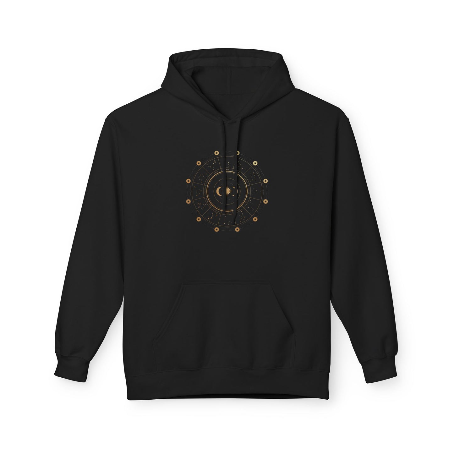 Celestial Glow  Unisex Midweight Softstyle Fleece Hood