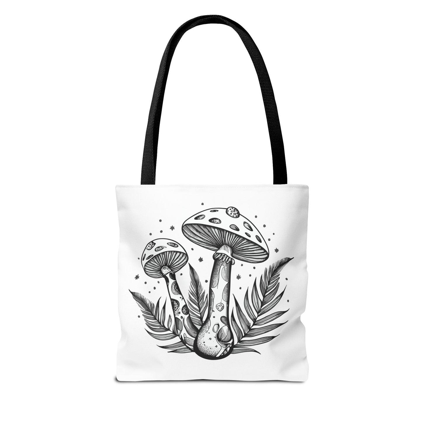 Bohemian Mushroom Tote Bag
