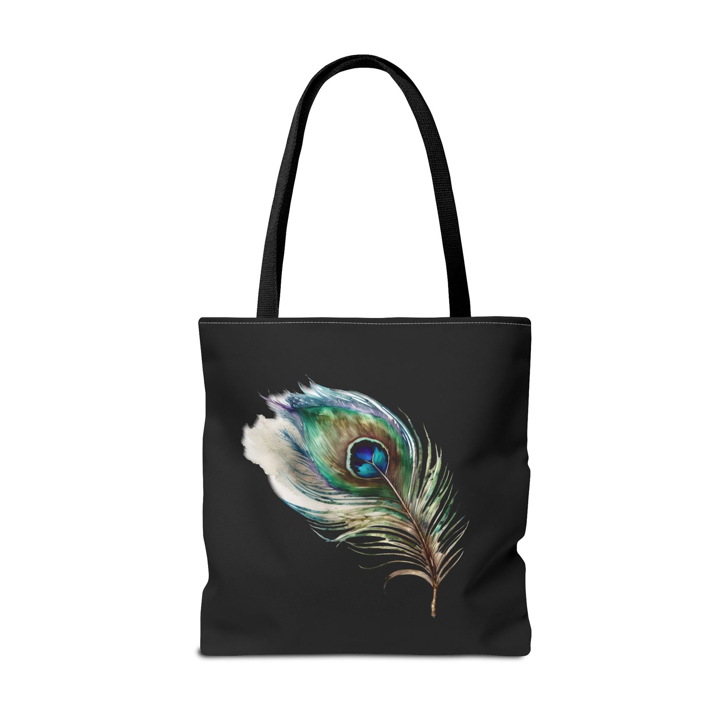 Peacock Feather Tote Bag