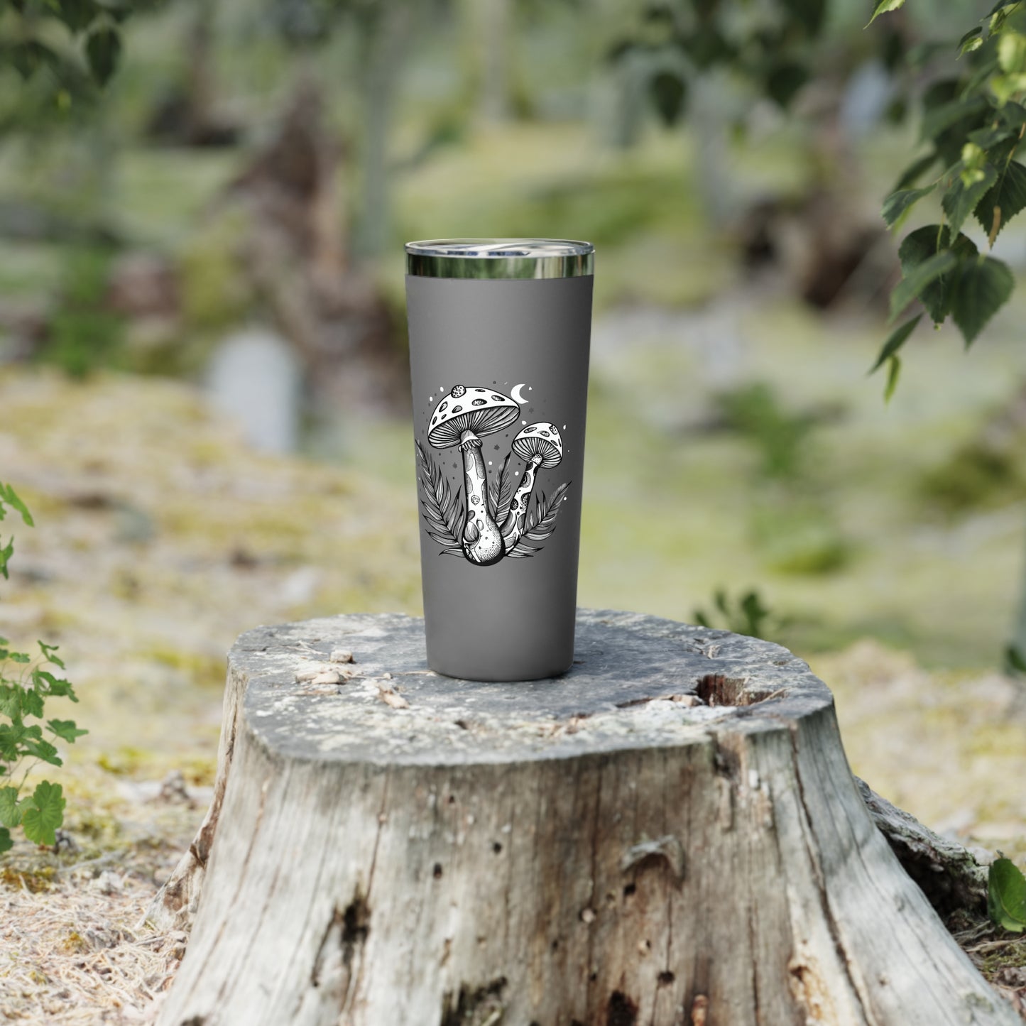 Mushroom Tumbler Copper Vacuum Insulated